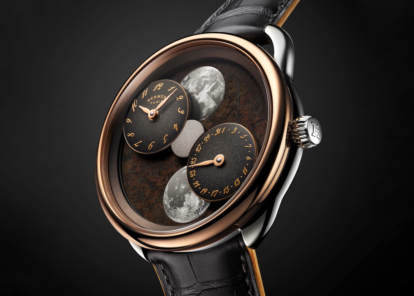 Hermès Time - Arceau L’heure de la lune Erg Chech