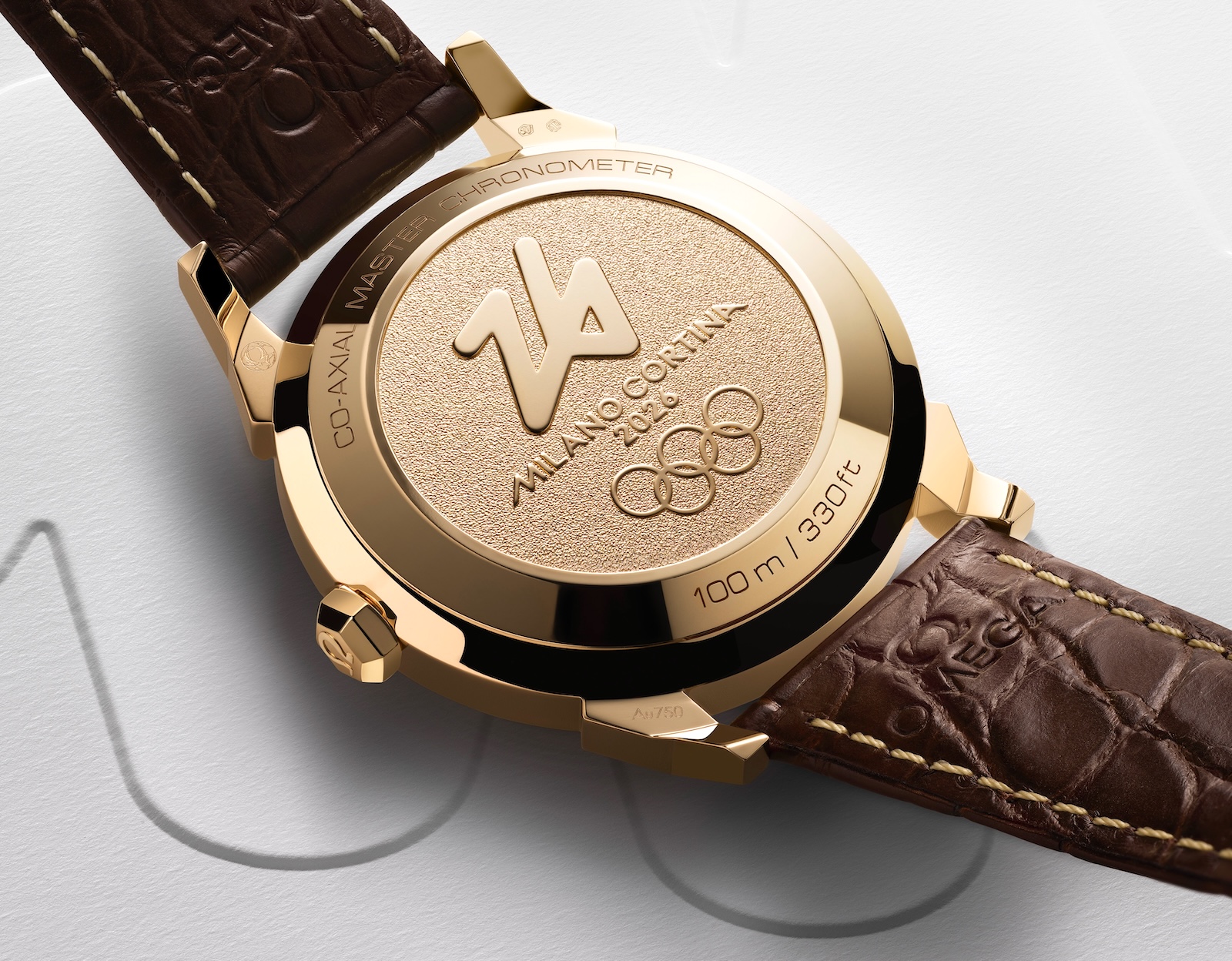 Omega Seamaster Milano Cortina 2026 - caseback