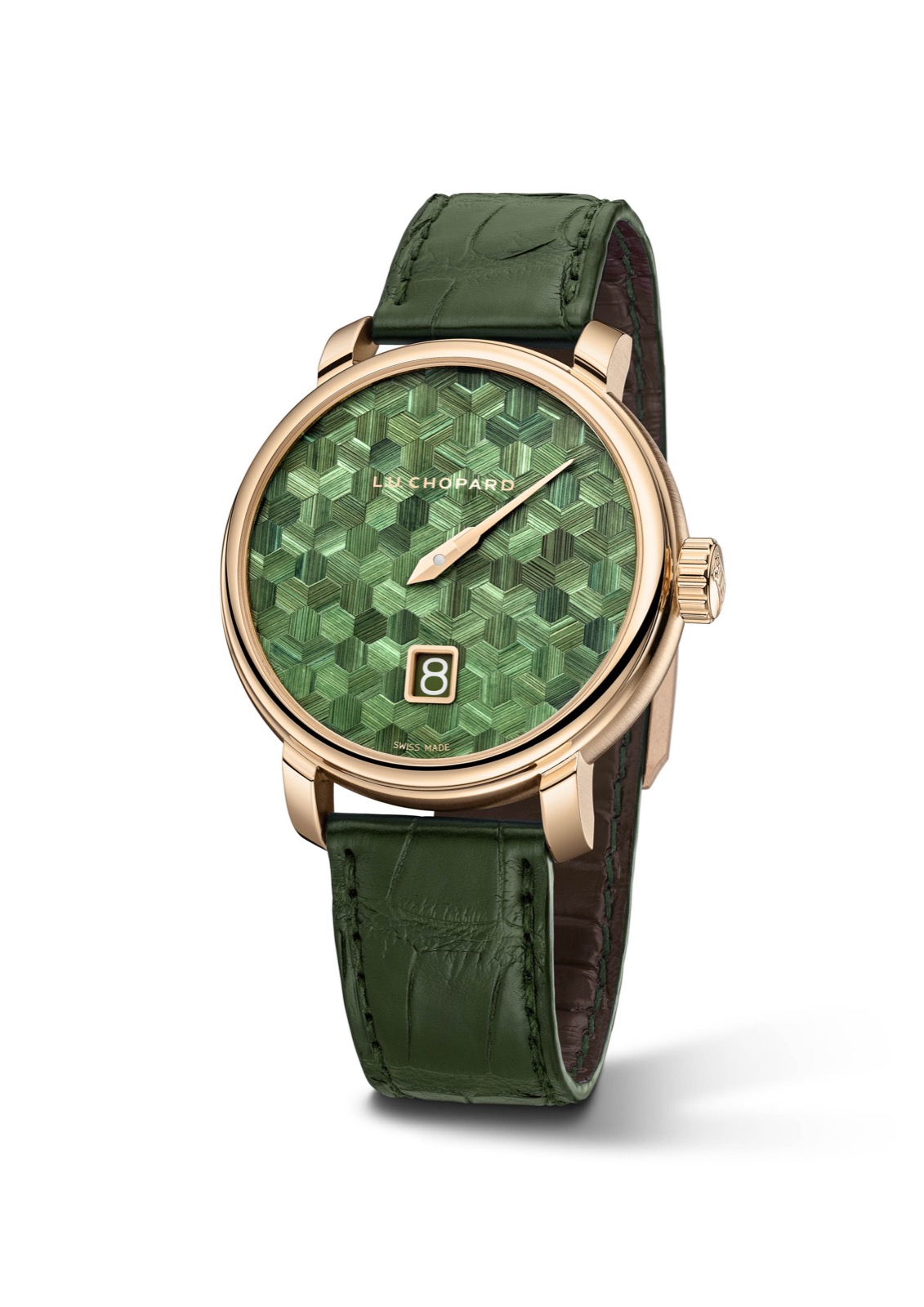 L.U.C Quattro Spirit 25 - Straw Marquetry Edition