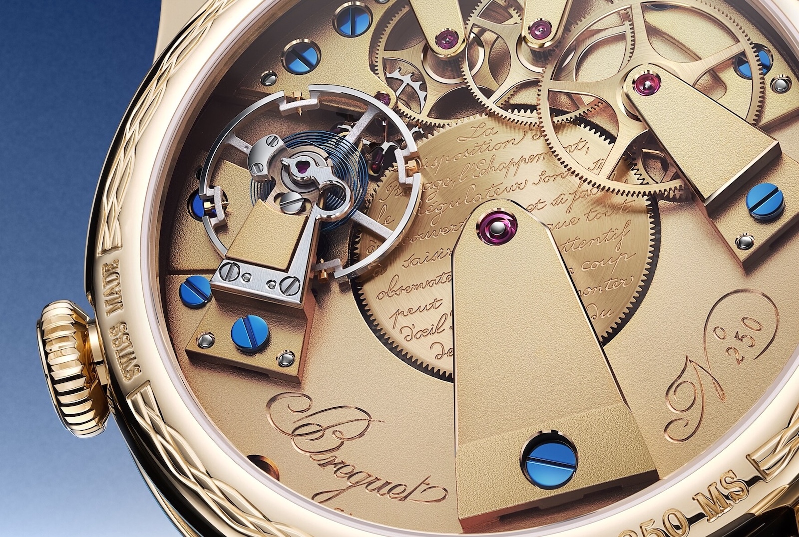 Breguet Classique Souscription 2025 - calibre VS00 grabados