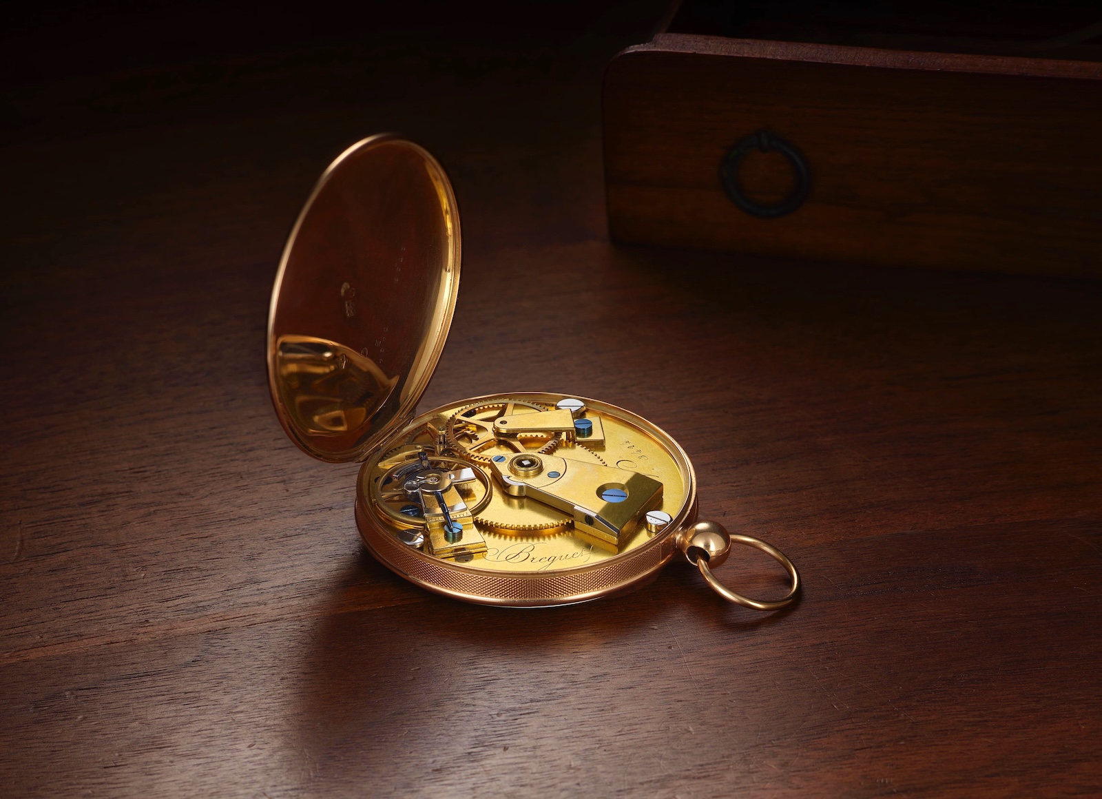 Breguet Souscription pocket watch n° 3424 open