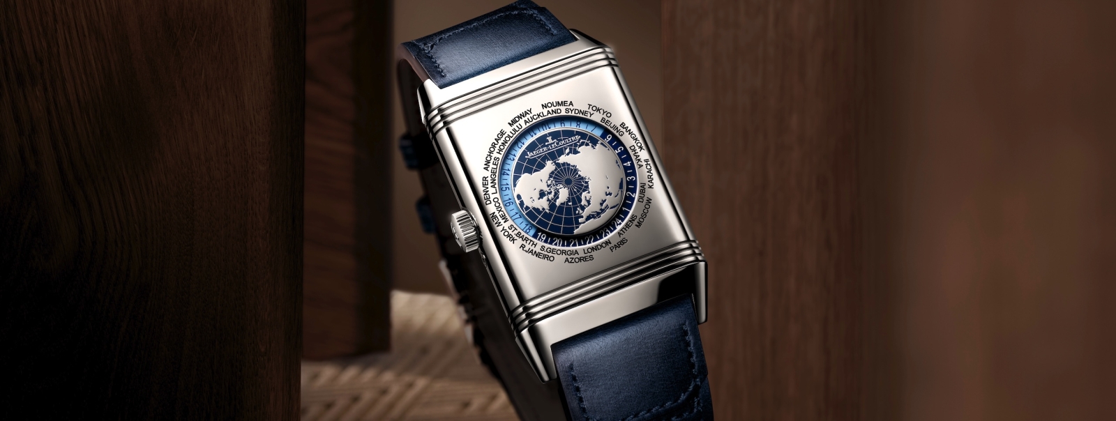 Jaeger-LeCoultre Reverso Tribute Geographic; el viajero reversible