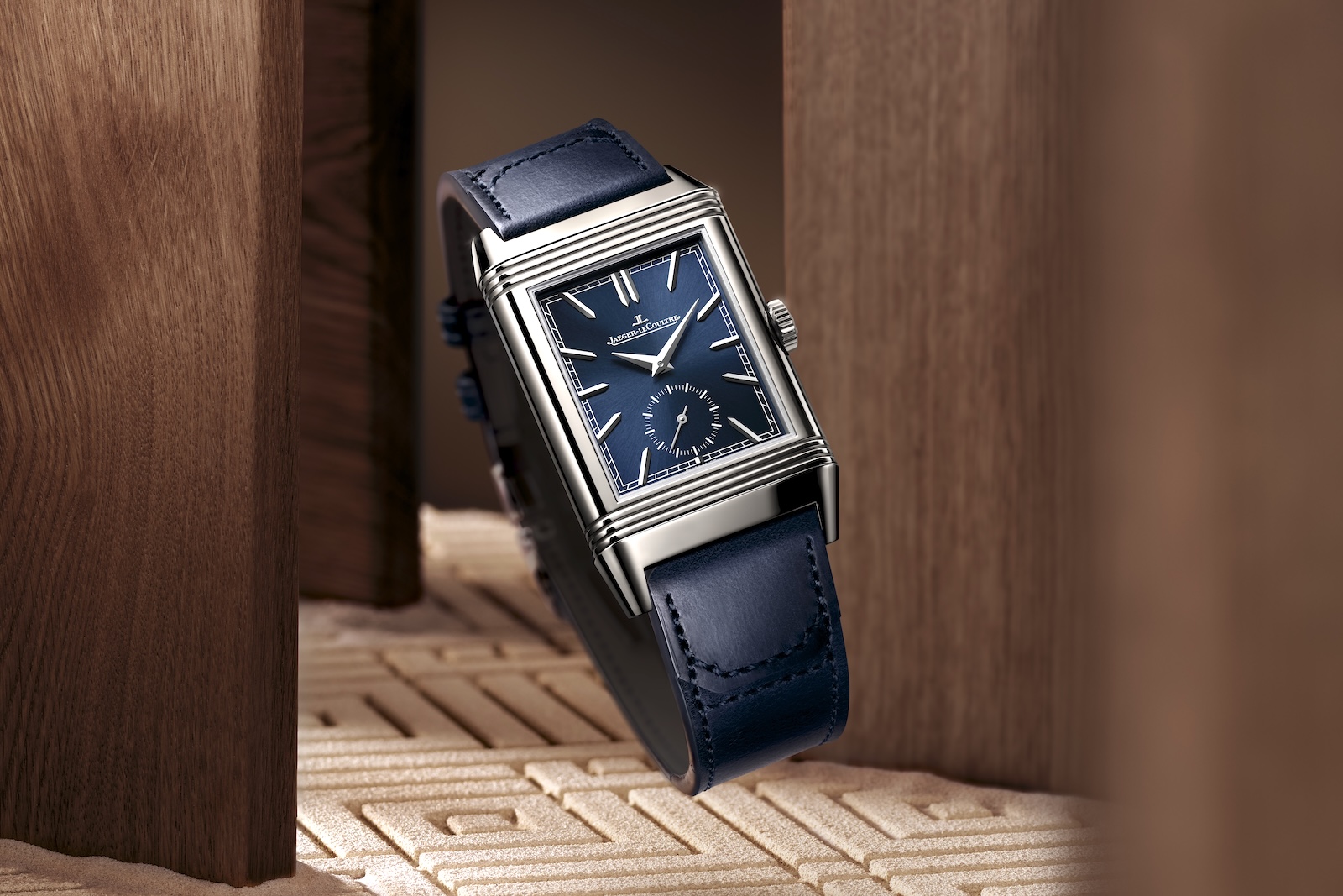 Reverso Tribute Duoface Small Seconds - blue