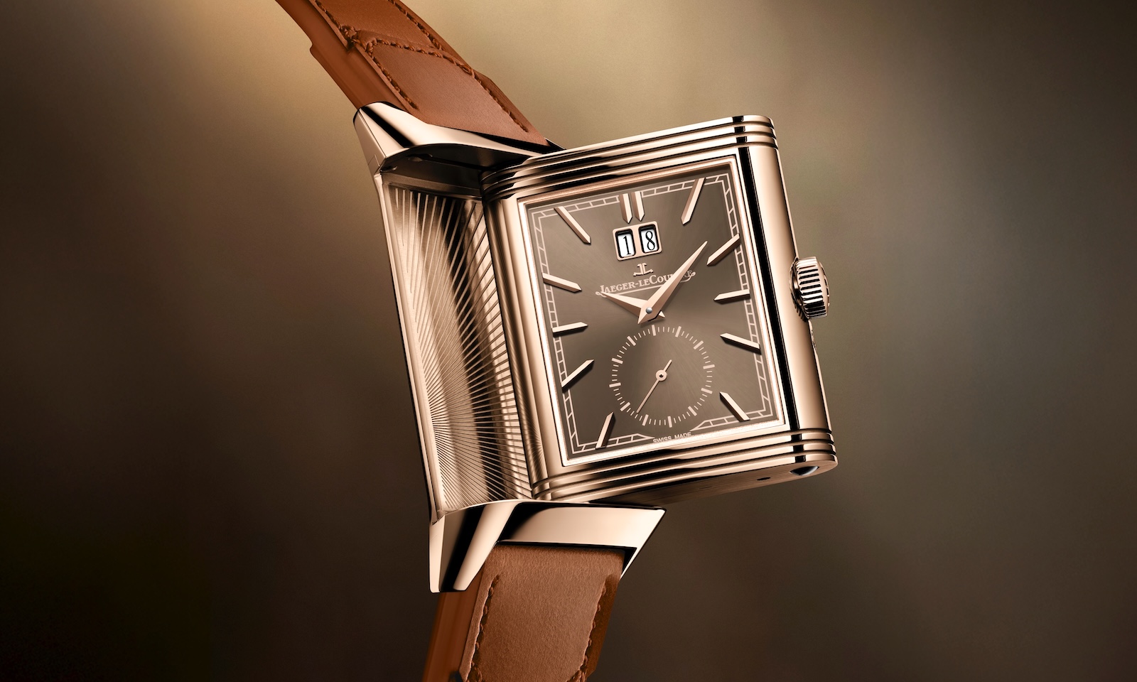 Reverso Tribute Geographic - rose gold