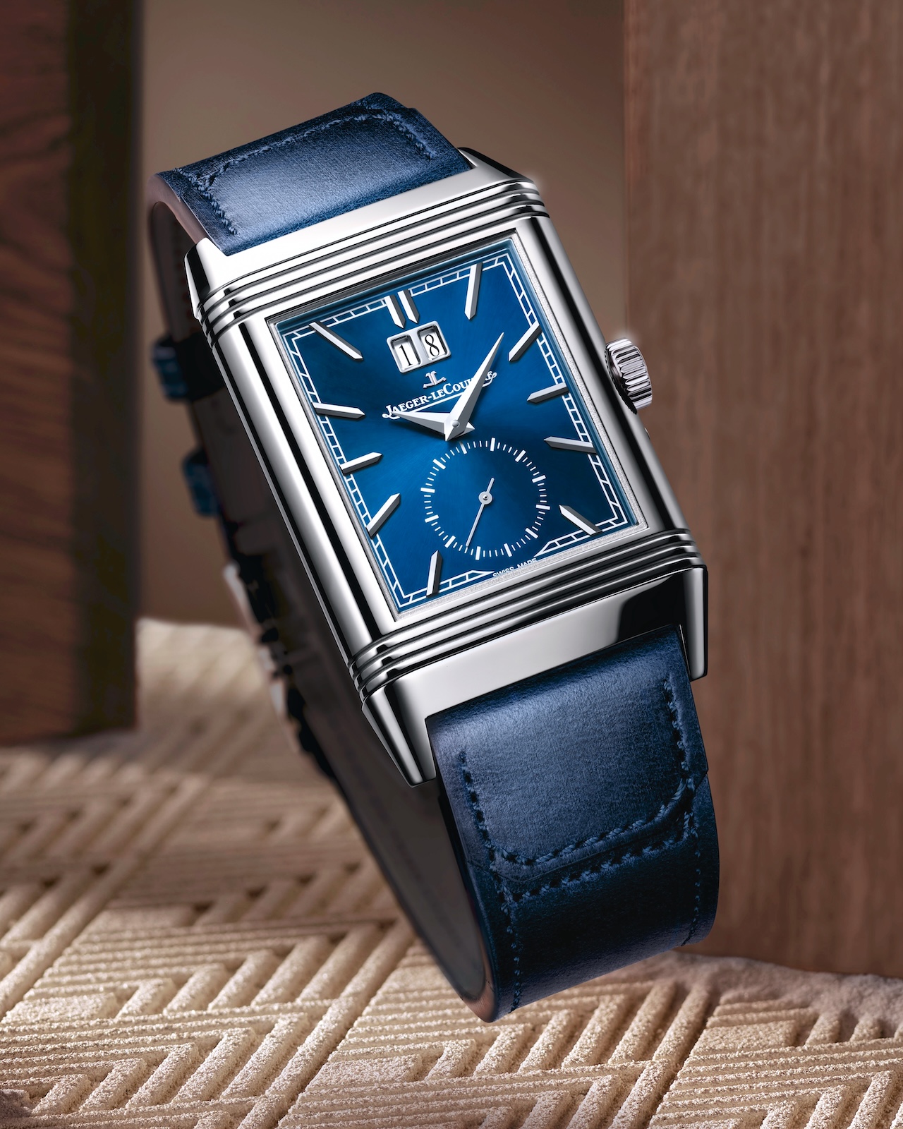 Reverso Tribute Geographic - steel anverso