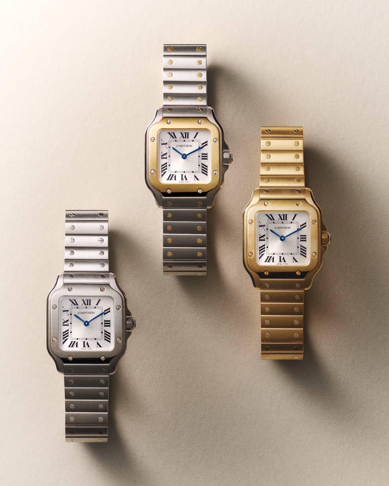 Cartier Santos Petit Modèle - trio