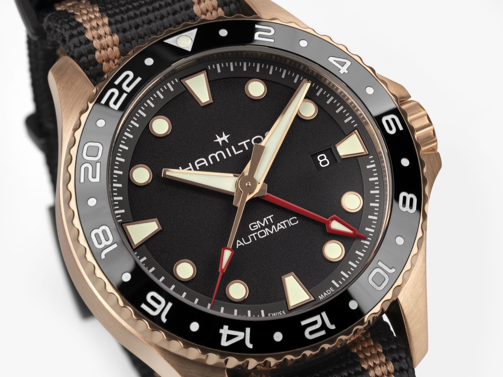 Hamilton Khaki Navy Scuba Auto GMT -012