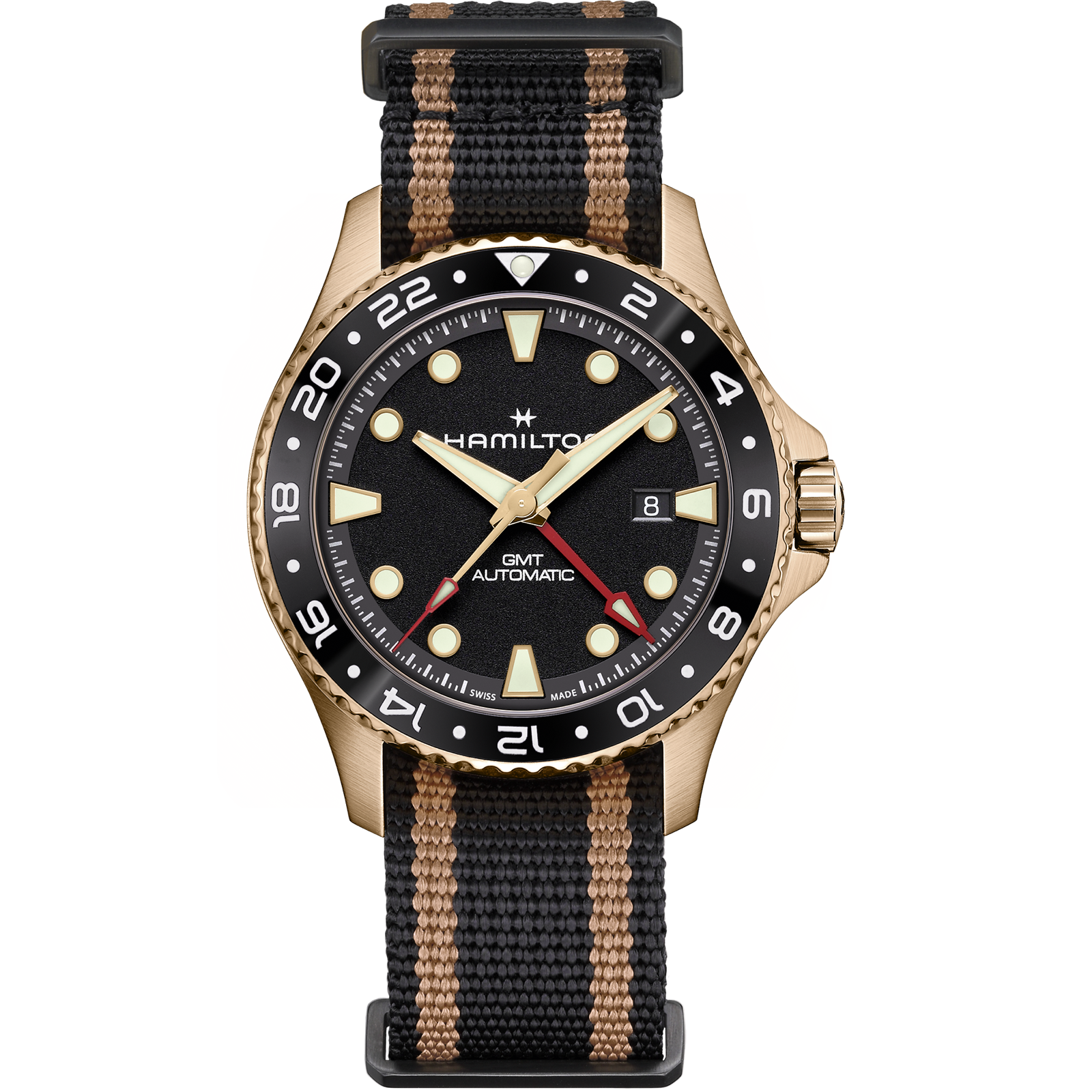 Hamilton Khaki Navy Scuba Auto GMT -014