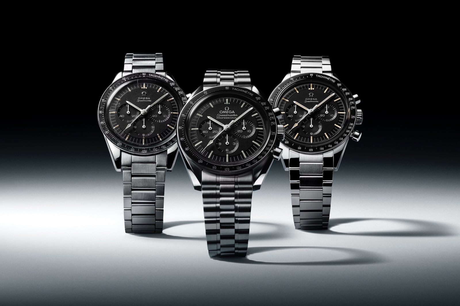 Omega Speedmaster; 60 años del certificado NASA - trio