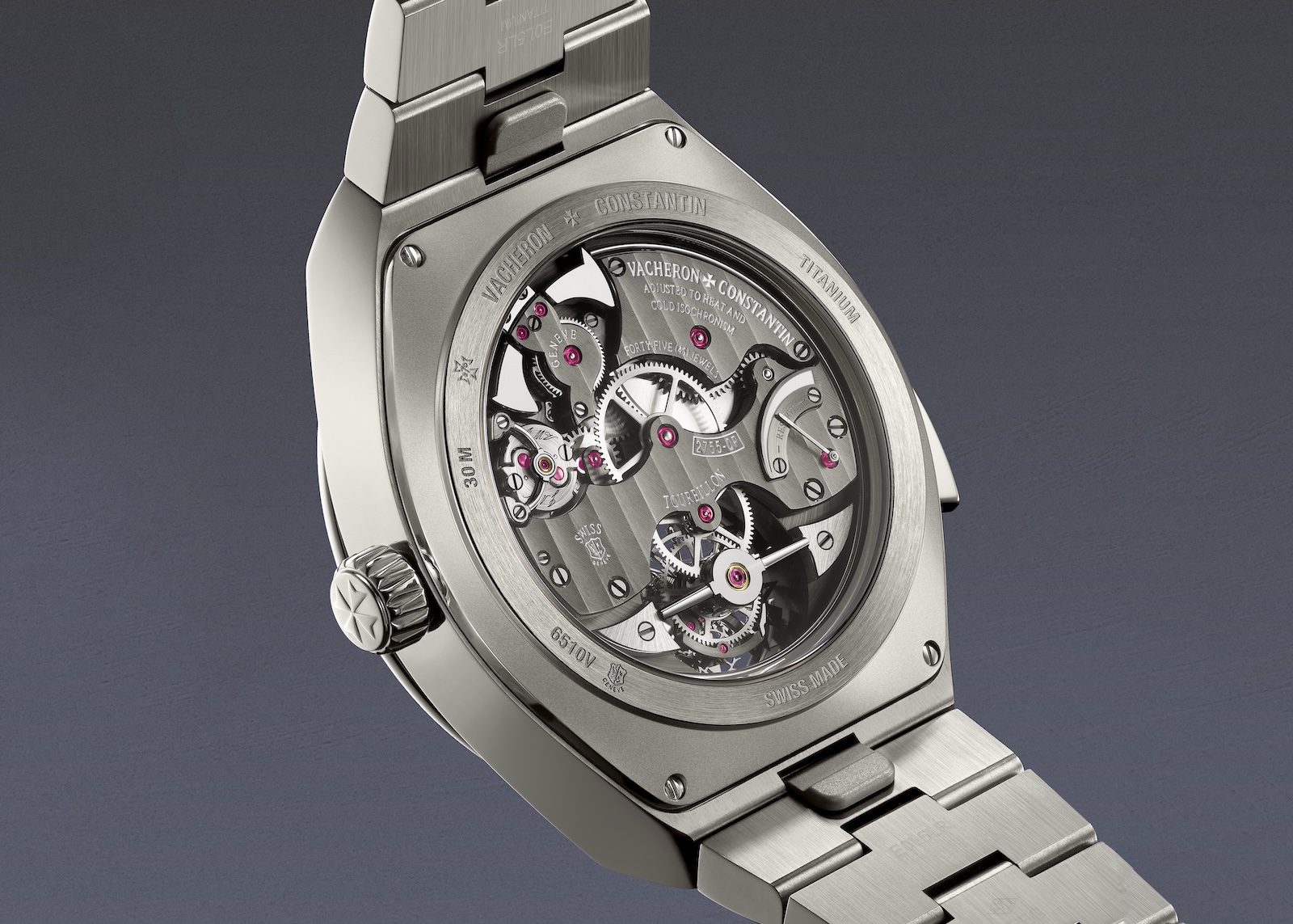 Vacheron Constantin Overseas Grand Complication Openface - caseback