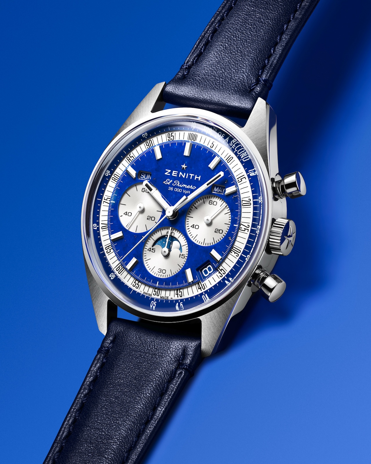 Zenith Chronomaster Original Triple Calendar Lapis Lazuli ⋆ Watch
