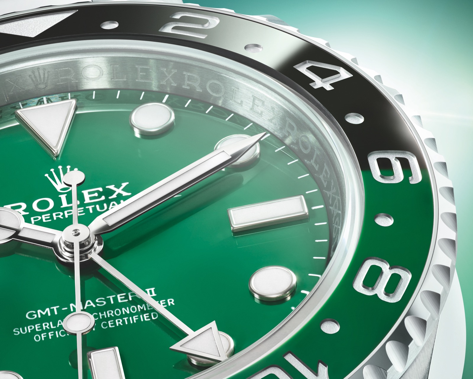 Rolex GMT-Master II Left Hand, con esfera verde_09
