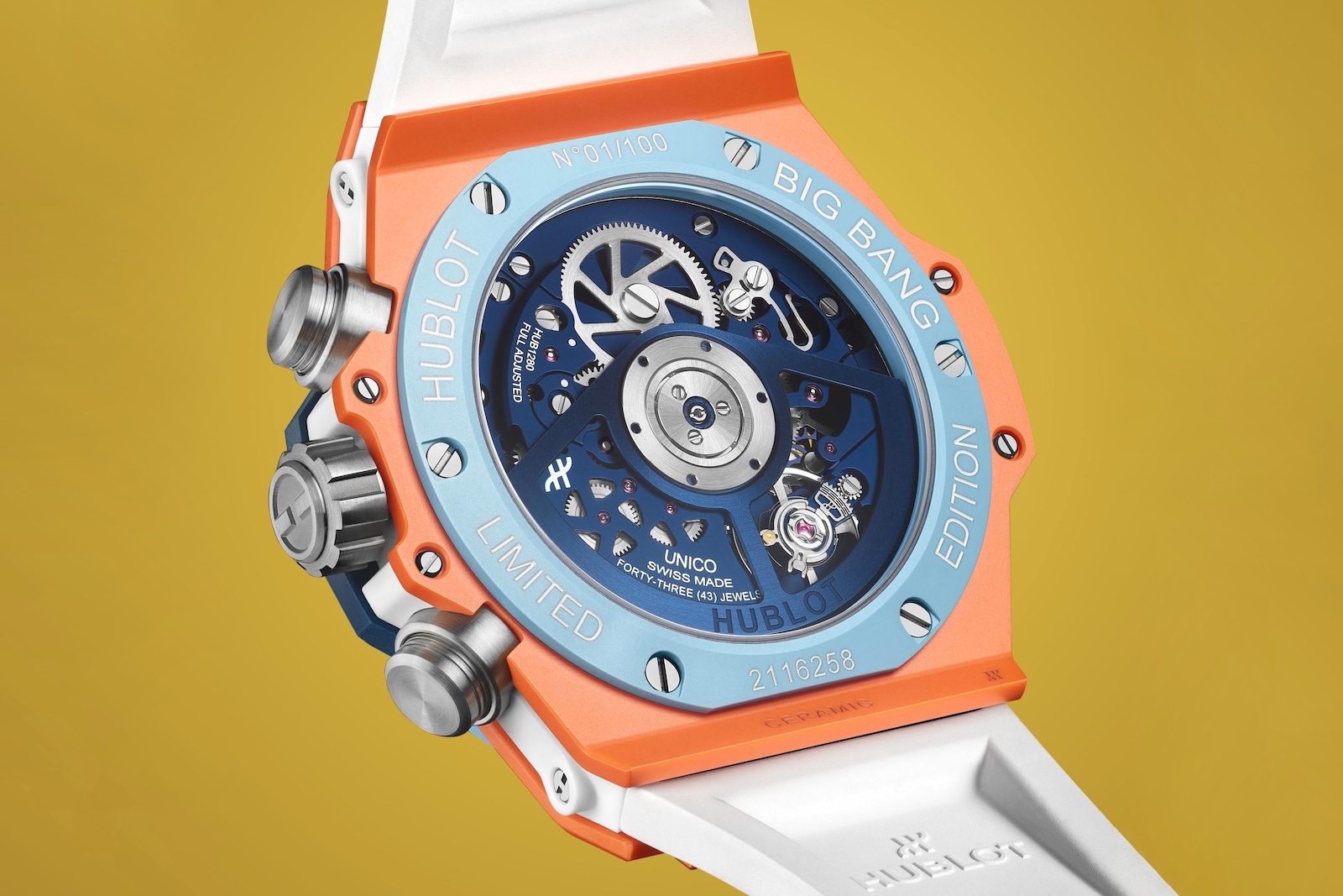 Hublot Big Bang Unico Summer 2025 - caseback