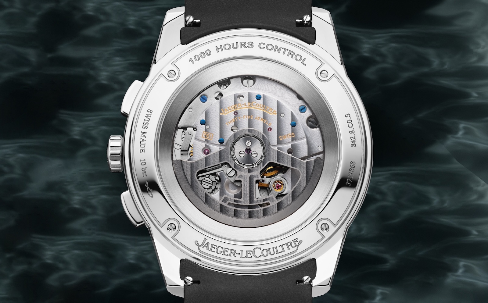 Jaeger-LeCoultre Polaris Chronograph Ocean Grey - caseback