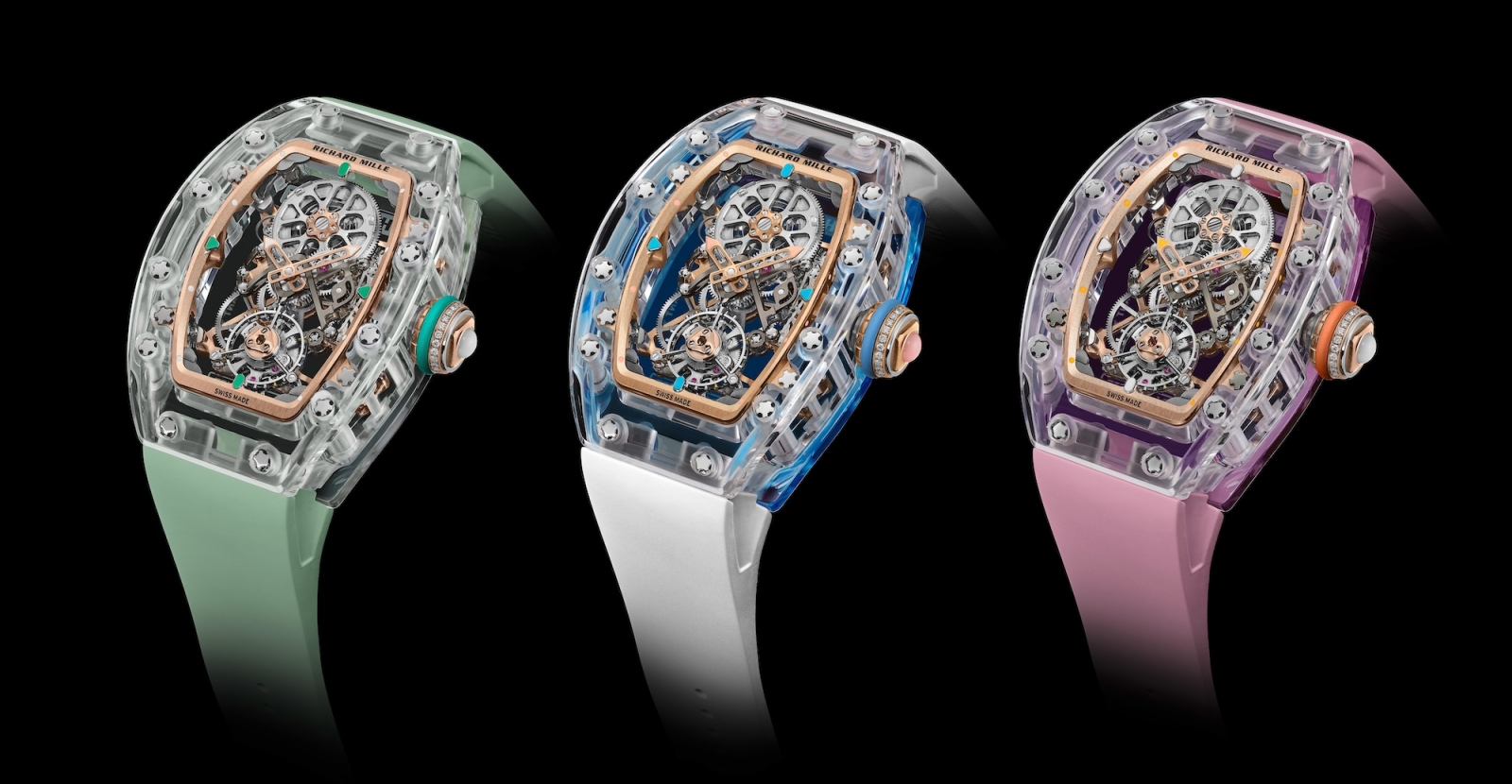 Richard Mille RM-75 Saphire - trio