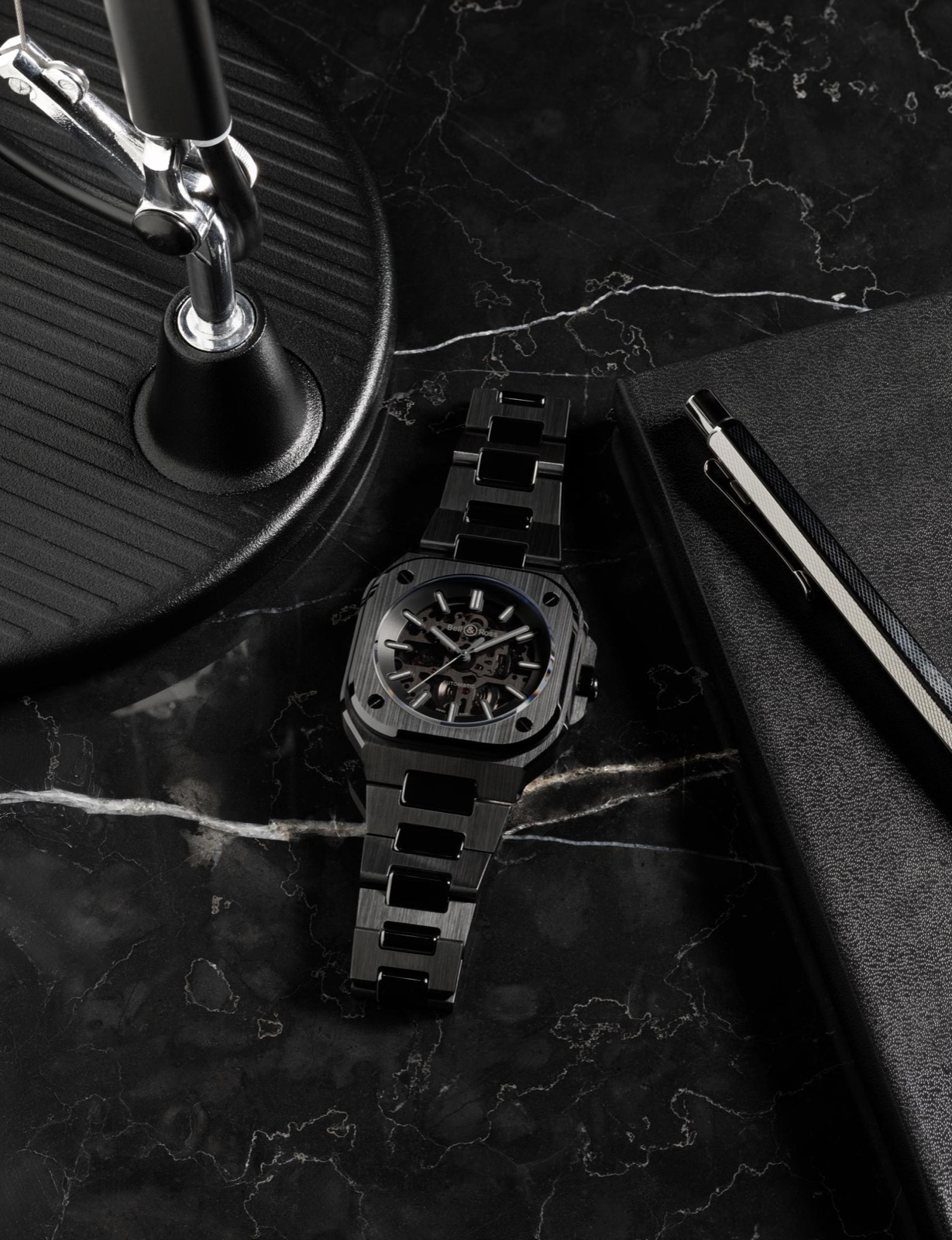 Bell & Ross BR-05 Skeleton Phantom Ceramic-008