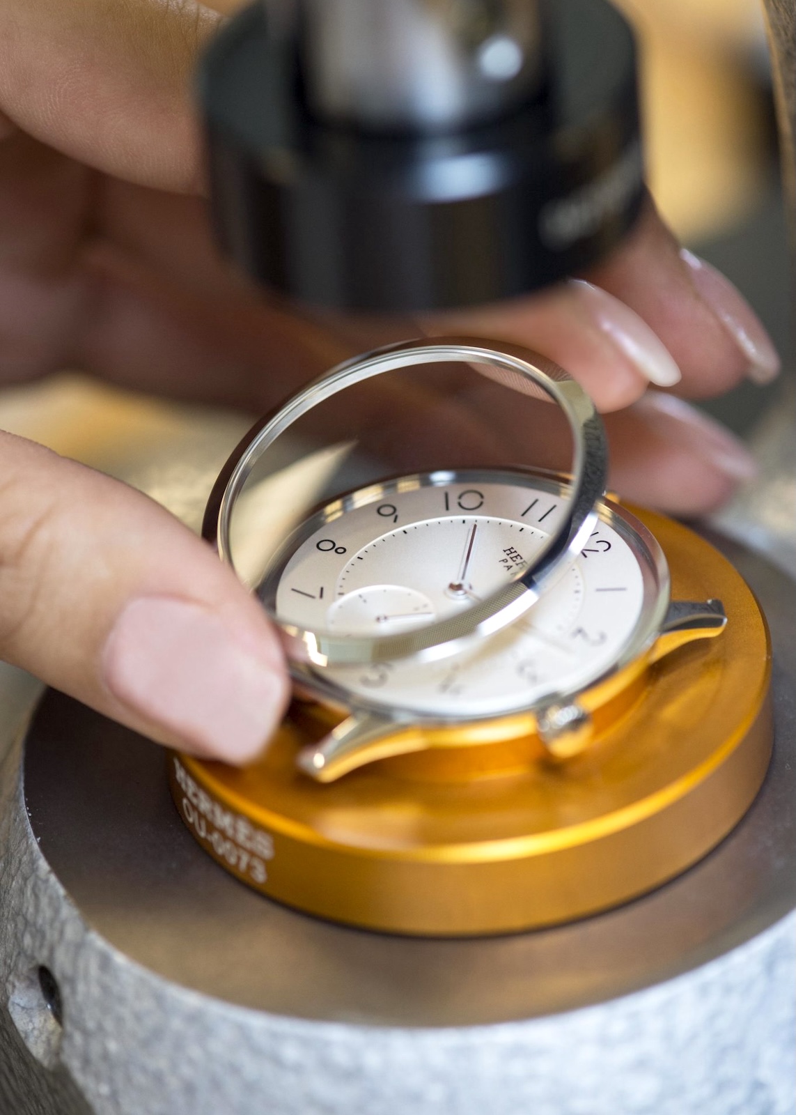 La Montre Hermes - dial y bisel