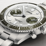 Oris Divers Sixty-Five Chronograph 40 mm, en verde océano