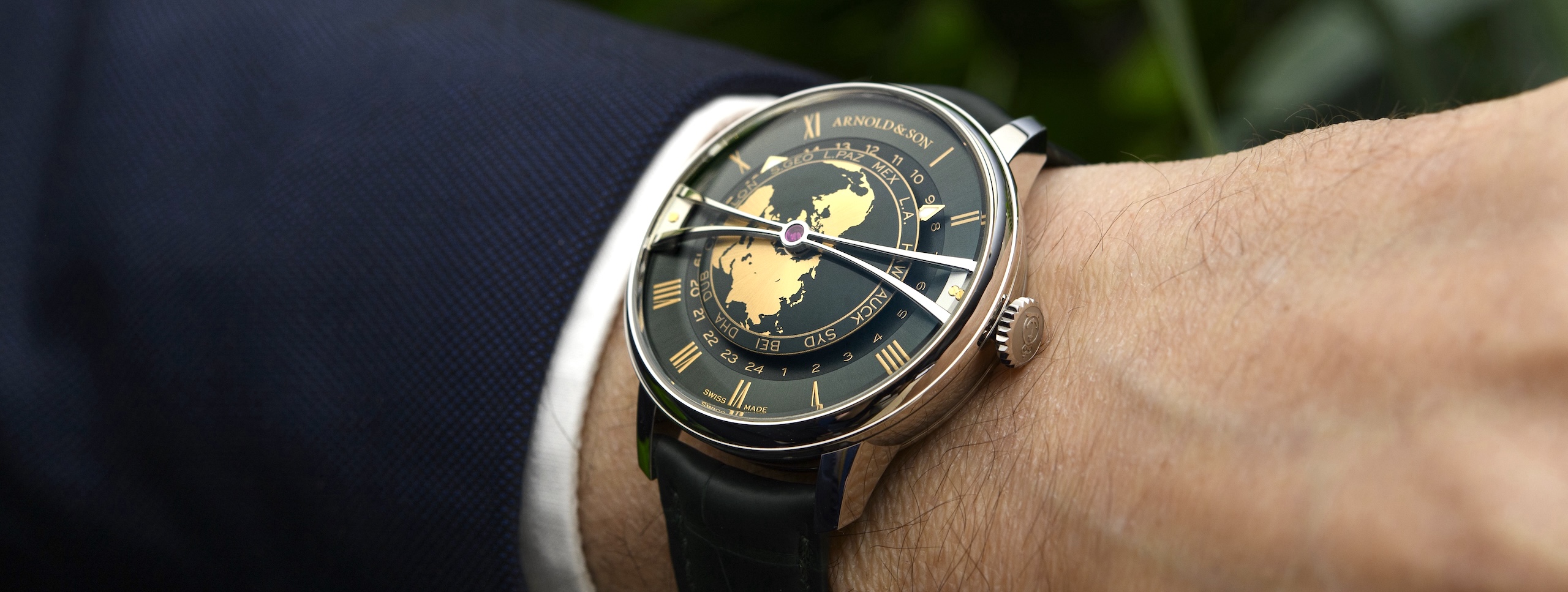 Arnold & Son Globetrotter 42 steel - cover v2