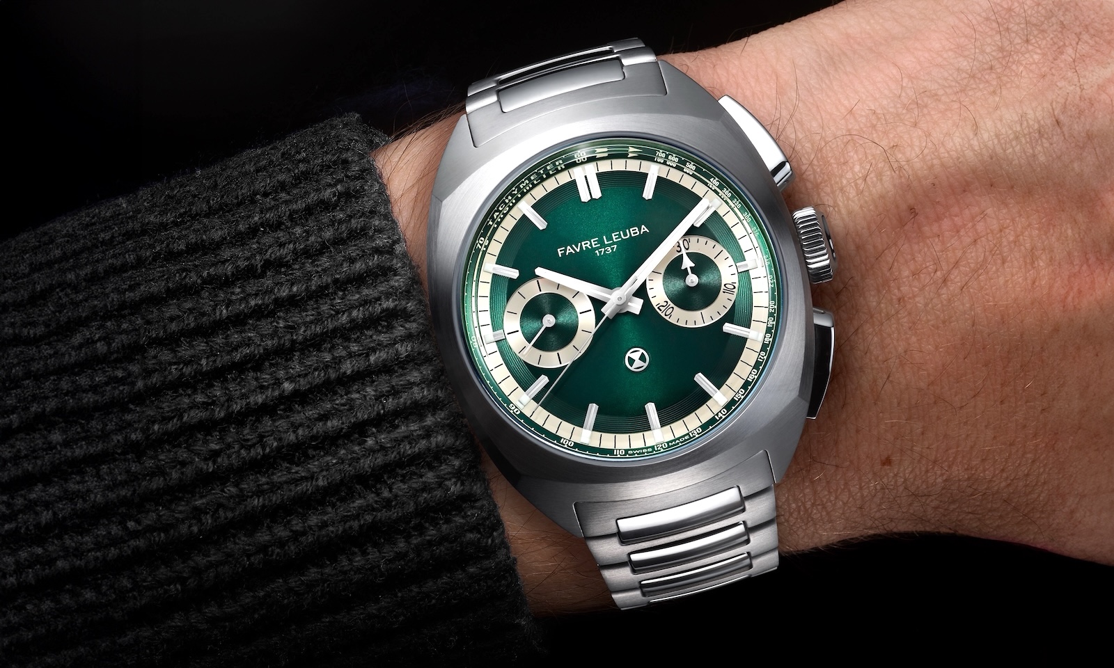Favre Leuba Chief Chronograph - British Racing Green
