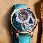Jaquet Droz Tourbillon Skelet Red Gold Catrina Skull