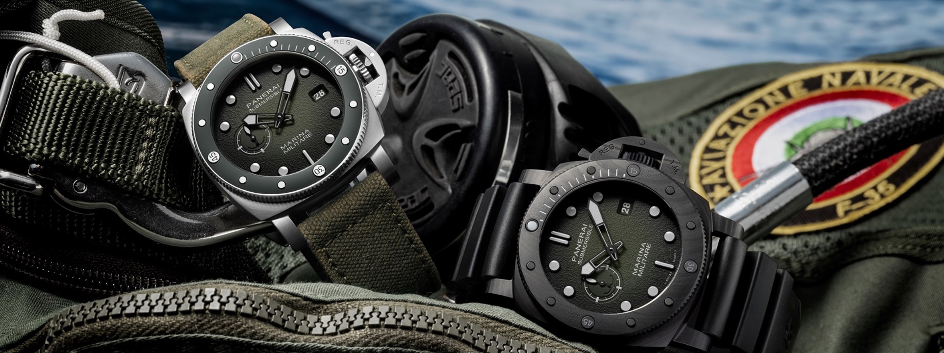 Panerai Submersible Marina Militare PAM 1697 y PAM01698_cover