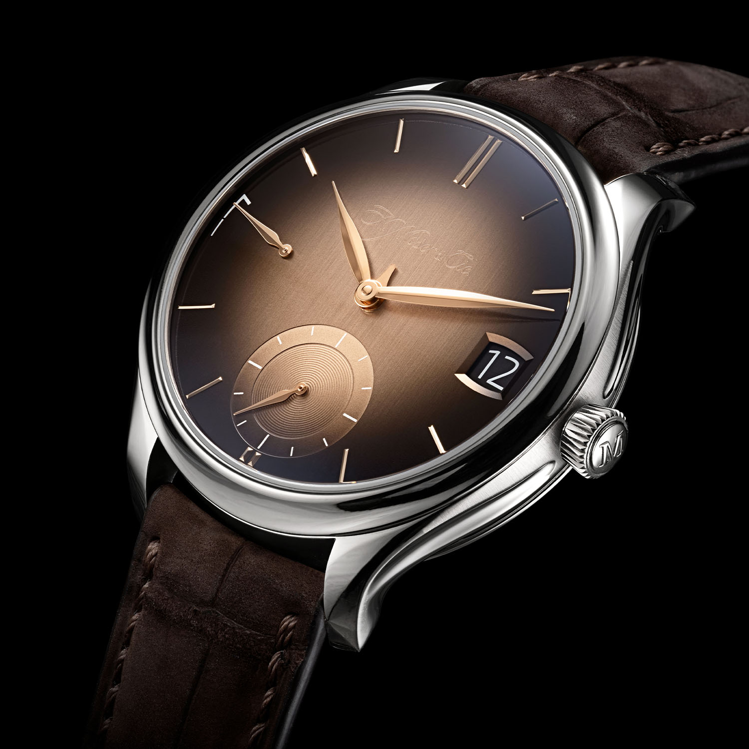 H. Moser & Cie. Endeavour Perpetual Calendar Smoked Salmon_04