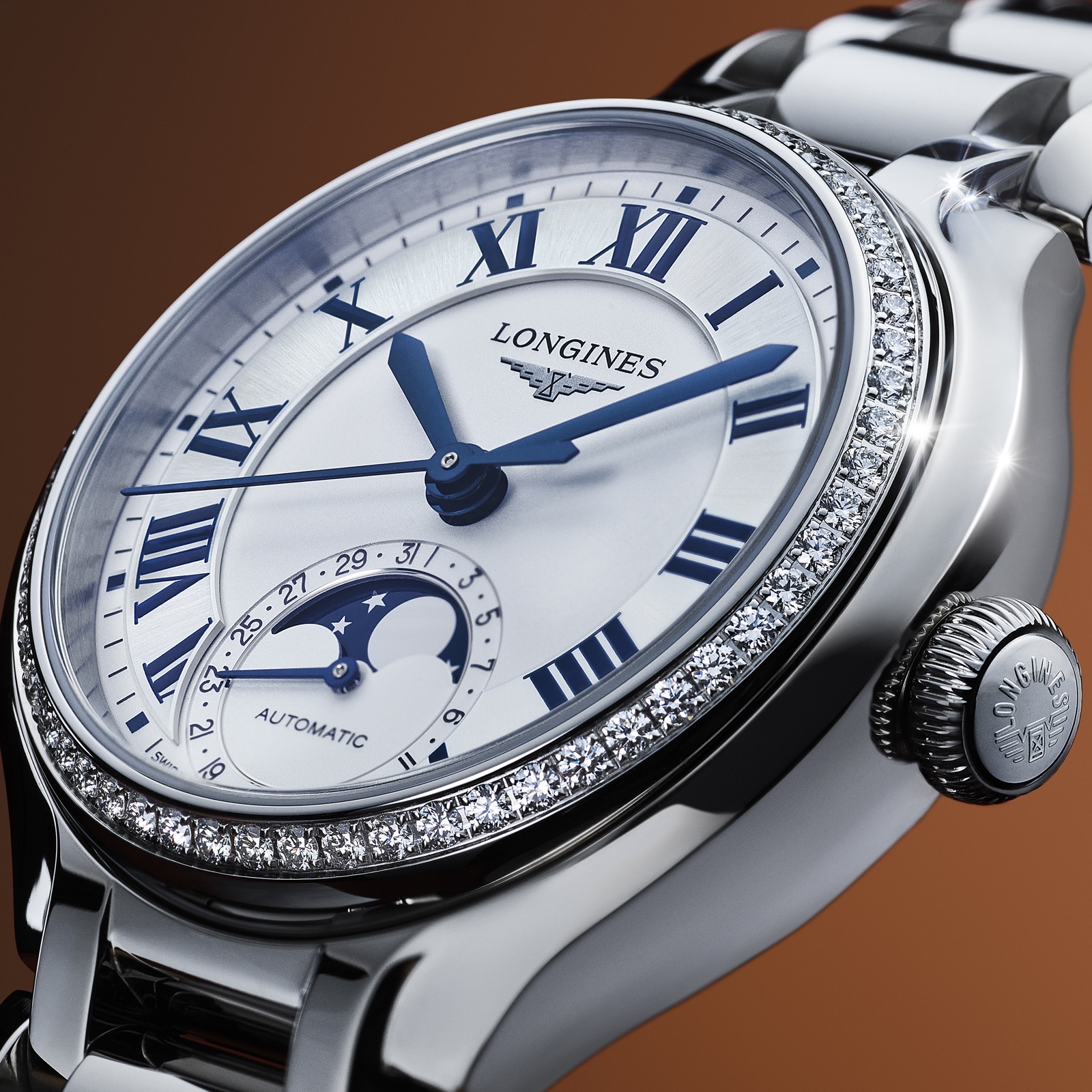 Longines PrimaLuna Moonphase Automatic 34 mm-013