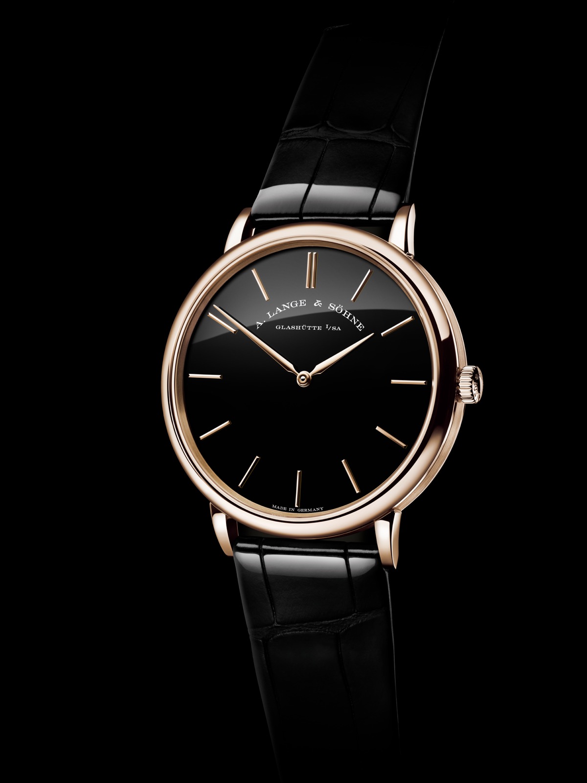 A. Lange & Söhne Saxonia Thin Onyx-002