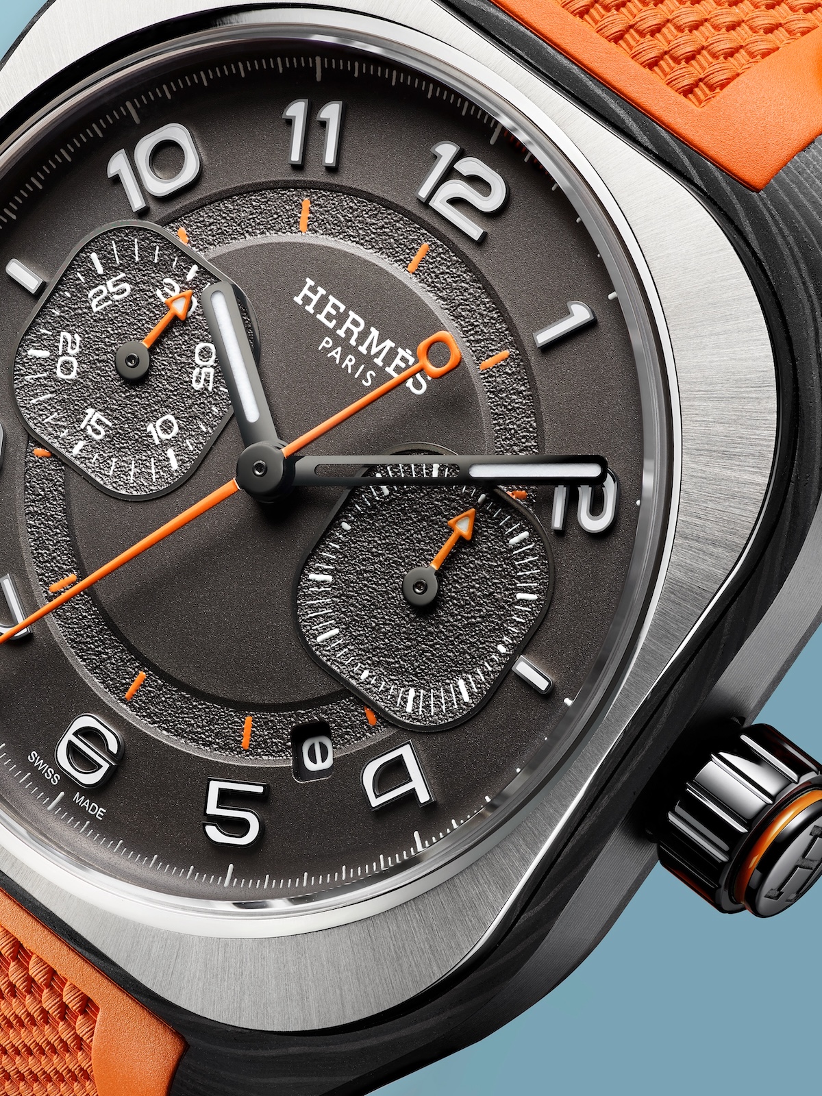 Hermès H08 Chronograph - dial