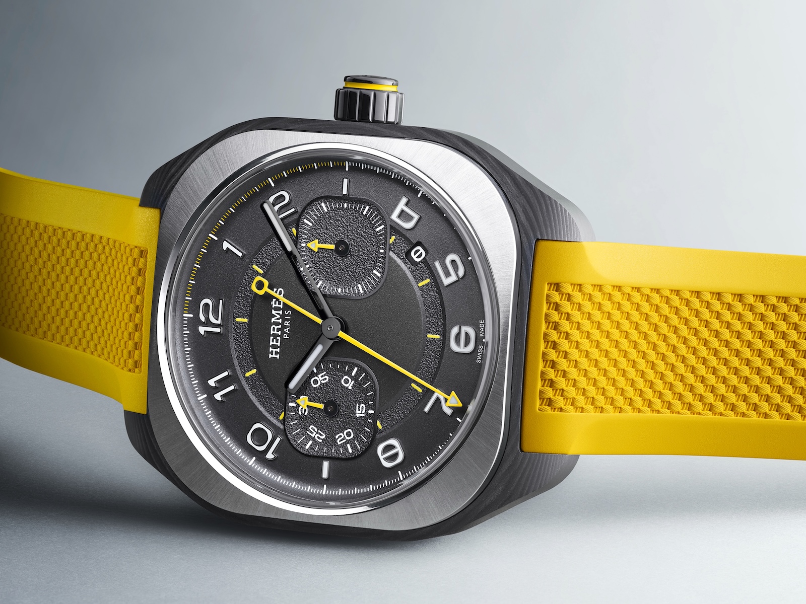 Hermès H08 Chronograph - yellow