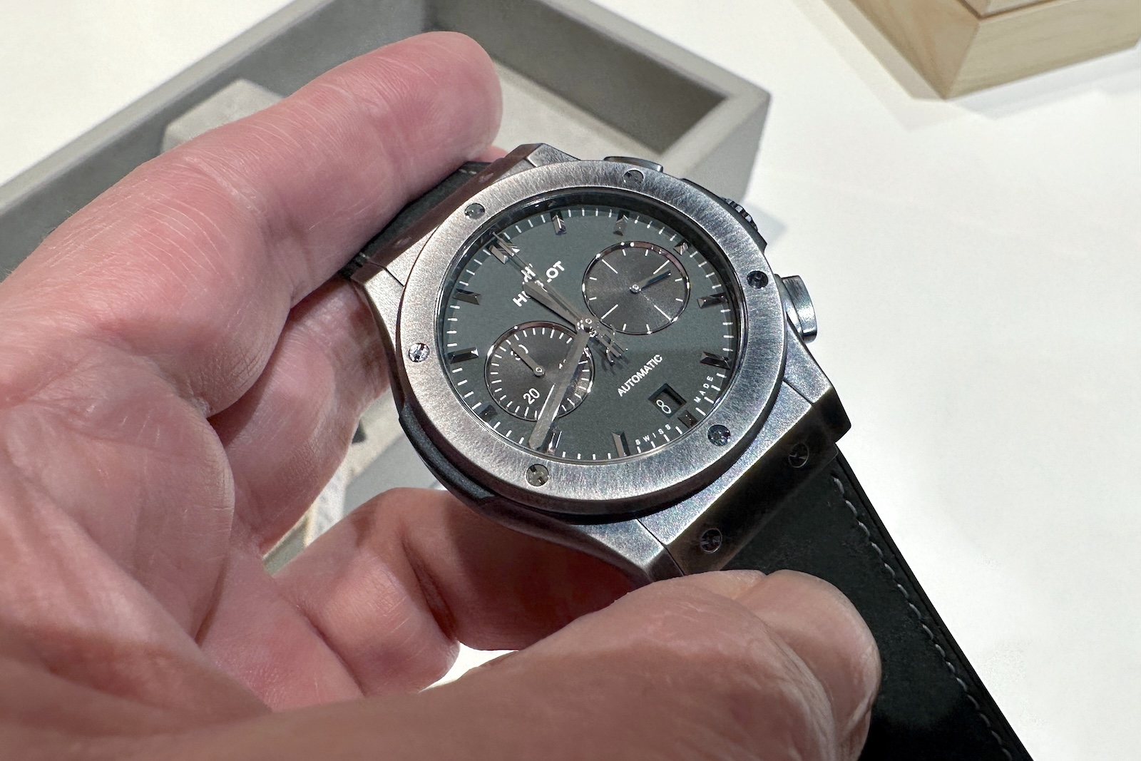 Hublot Classic Fusion Chronograph Barcelona Boutique - lifestyle 02