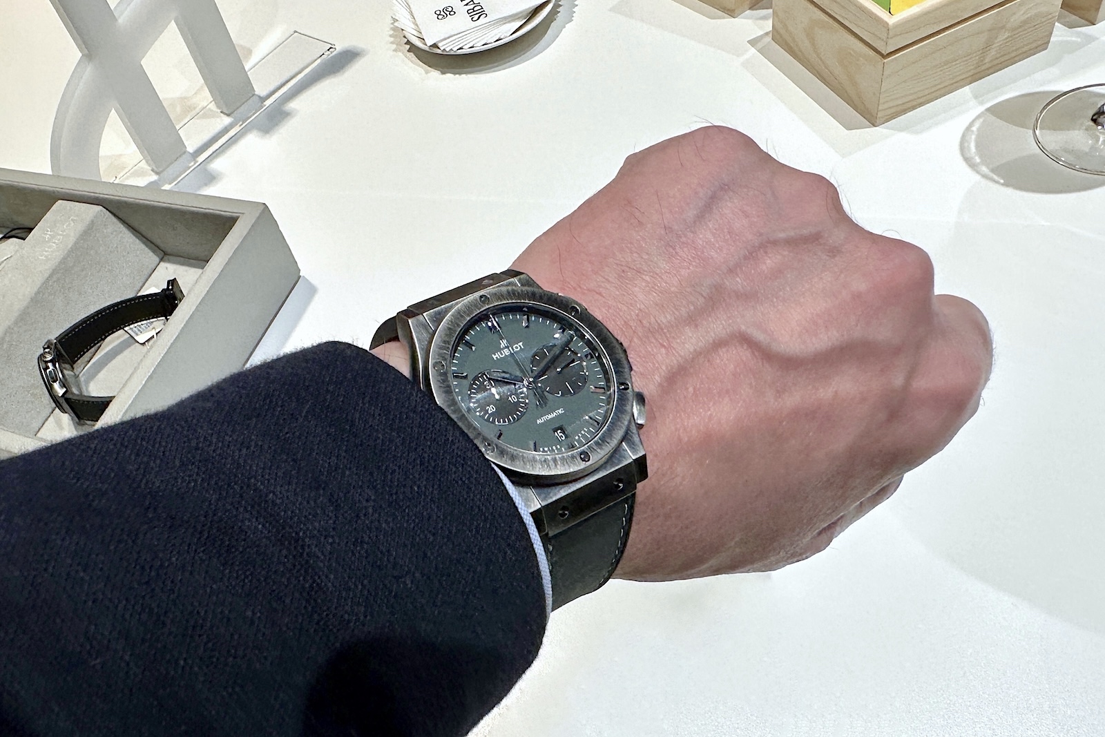 Hublot Classic Fusion Chronograph Barcelona Boutique - lifestyle