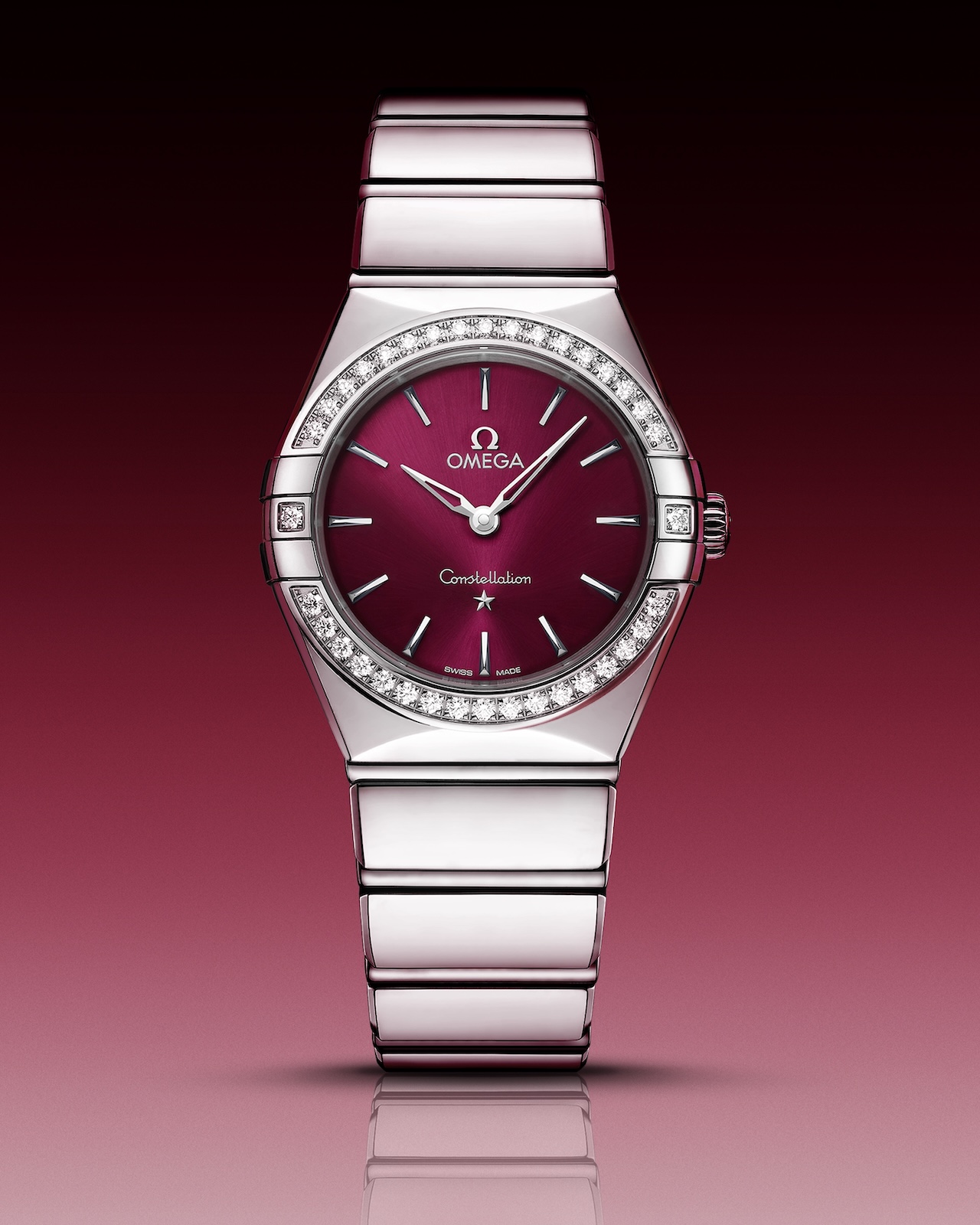 Omage Constellation 25 & 28 - bordeaux diamonds