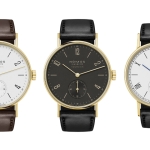 Nomos Tangente Gold Neomatik y Ludwig Gold