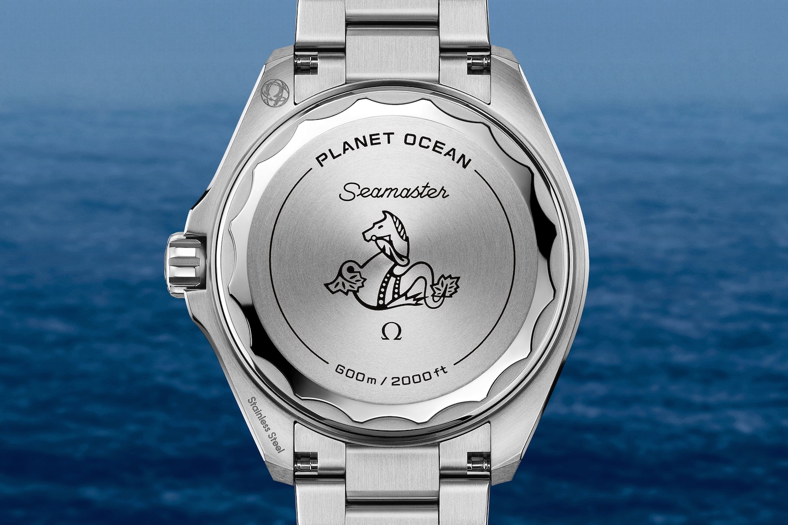 Omega Seamaster Planet Ocean 2025 - caseback