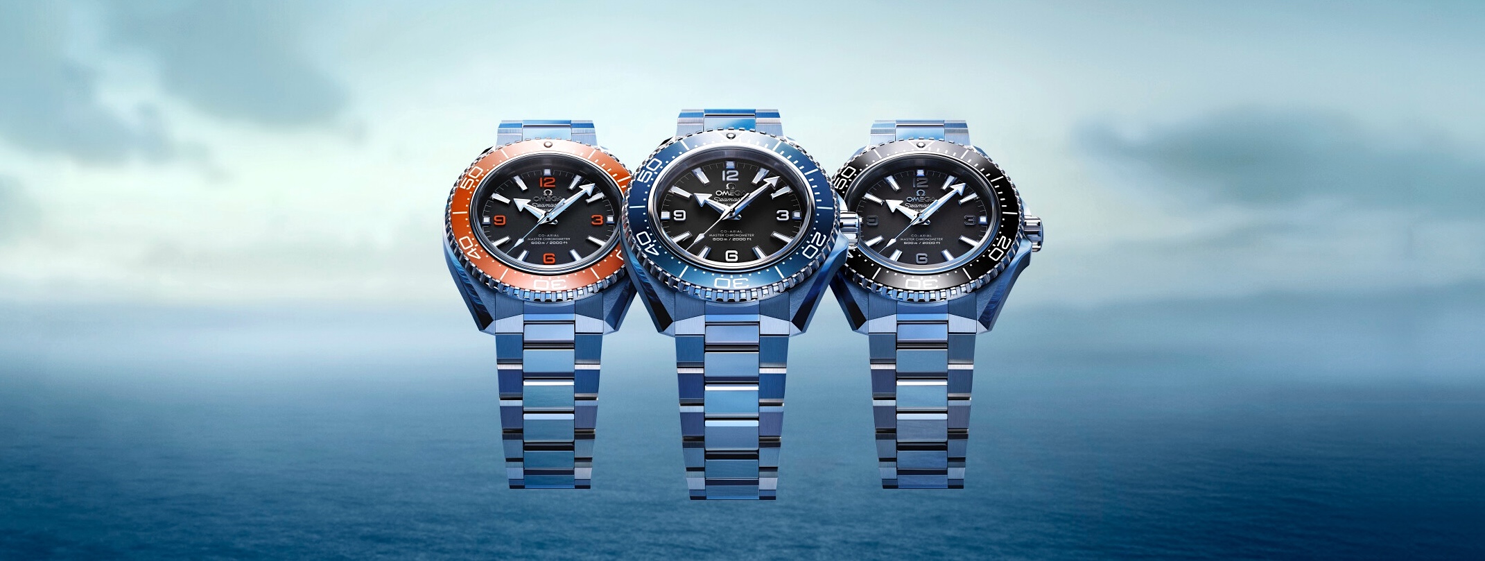 Omega Seamaster Planet Ocean 2025 - cover trio