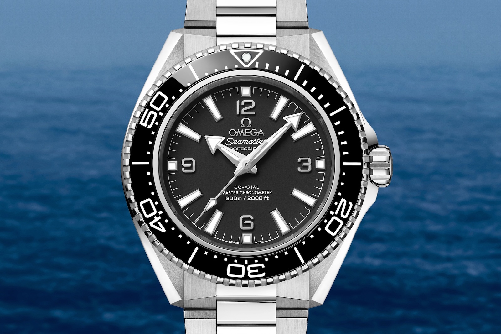 Omega Seamaster Planet Ocean 2025 - dial