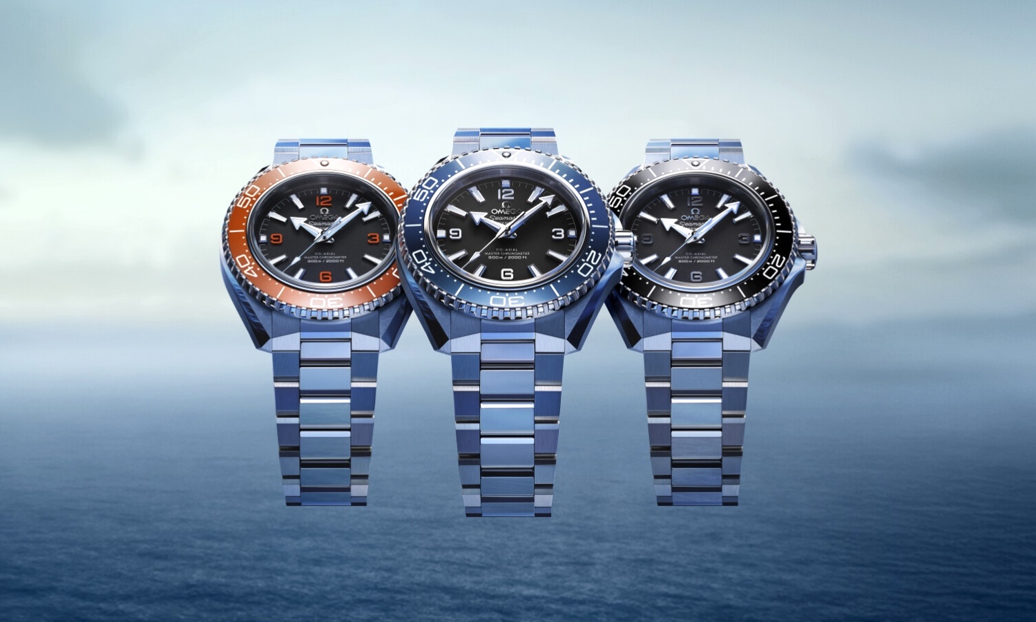 Omega Seamaster Planet Ocean 2025 - trio
