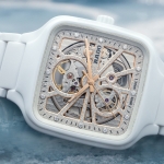 Rado True Square Open Heart, con diamantes