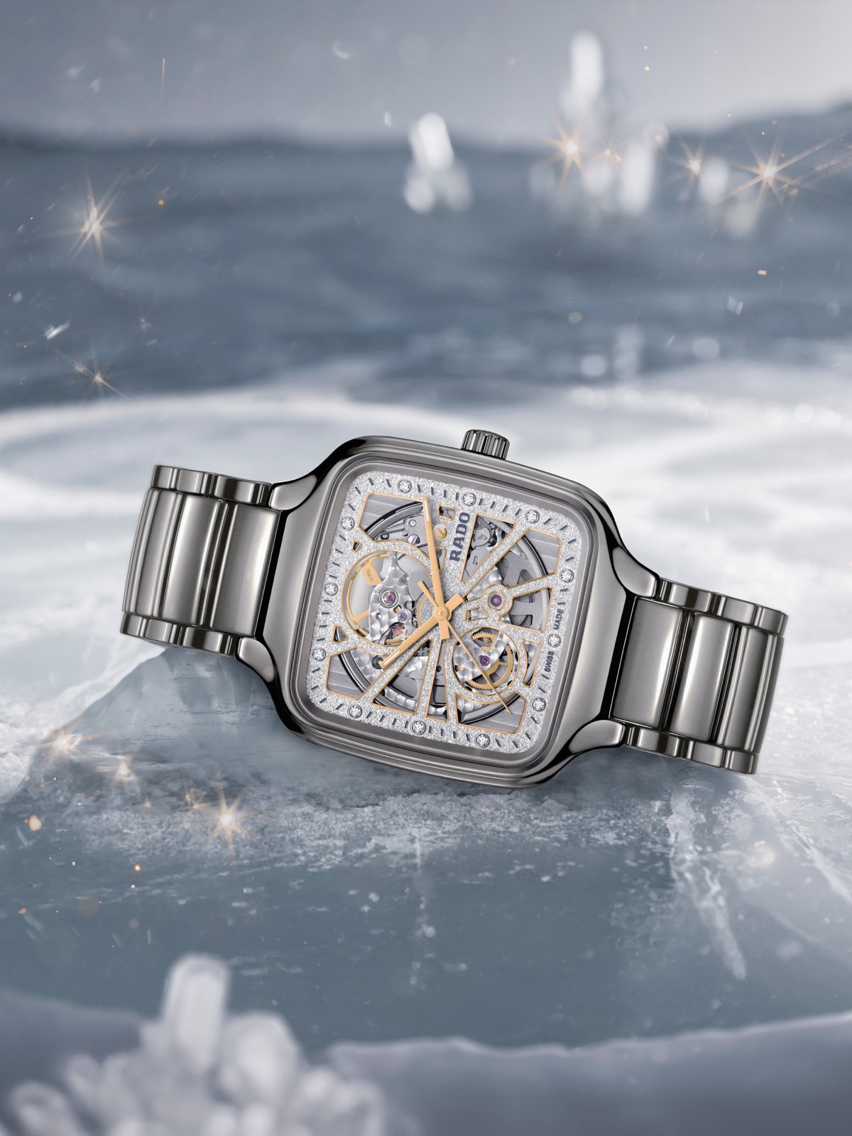 Rado True Square Open Heart diamantes-003