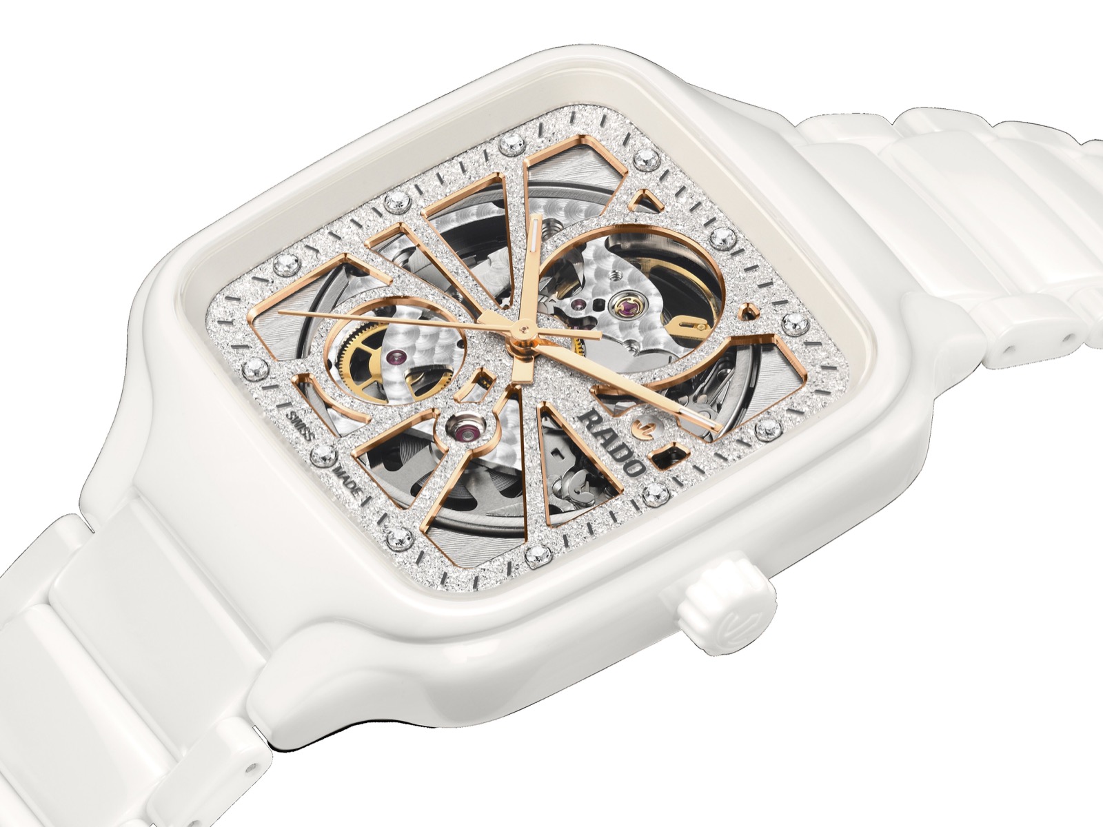 Rado True Square Open Heart diamantes-004