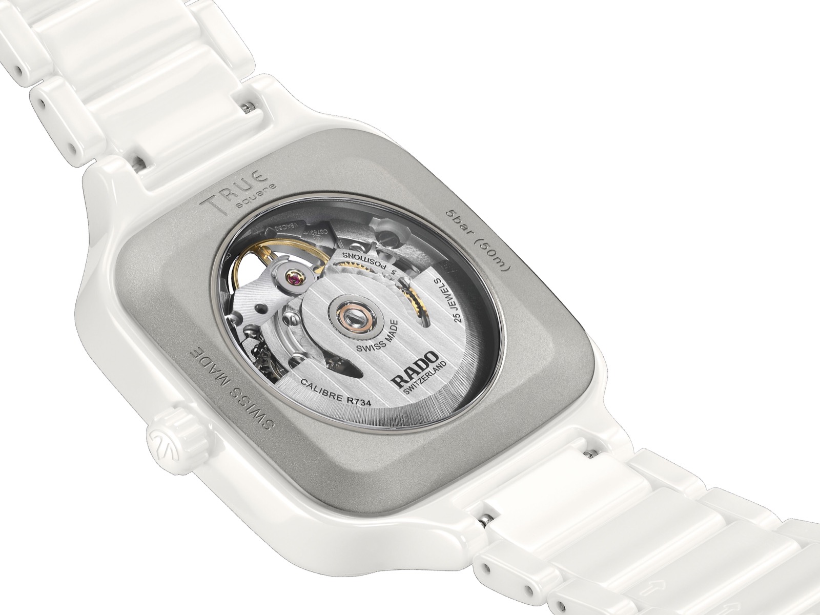 Rado True Square Open Heart diamantes-005