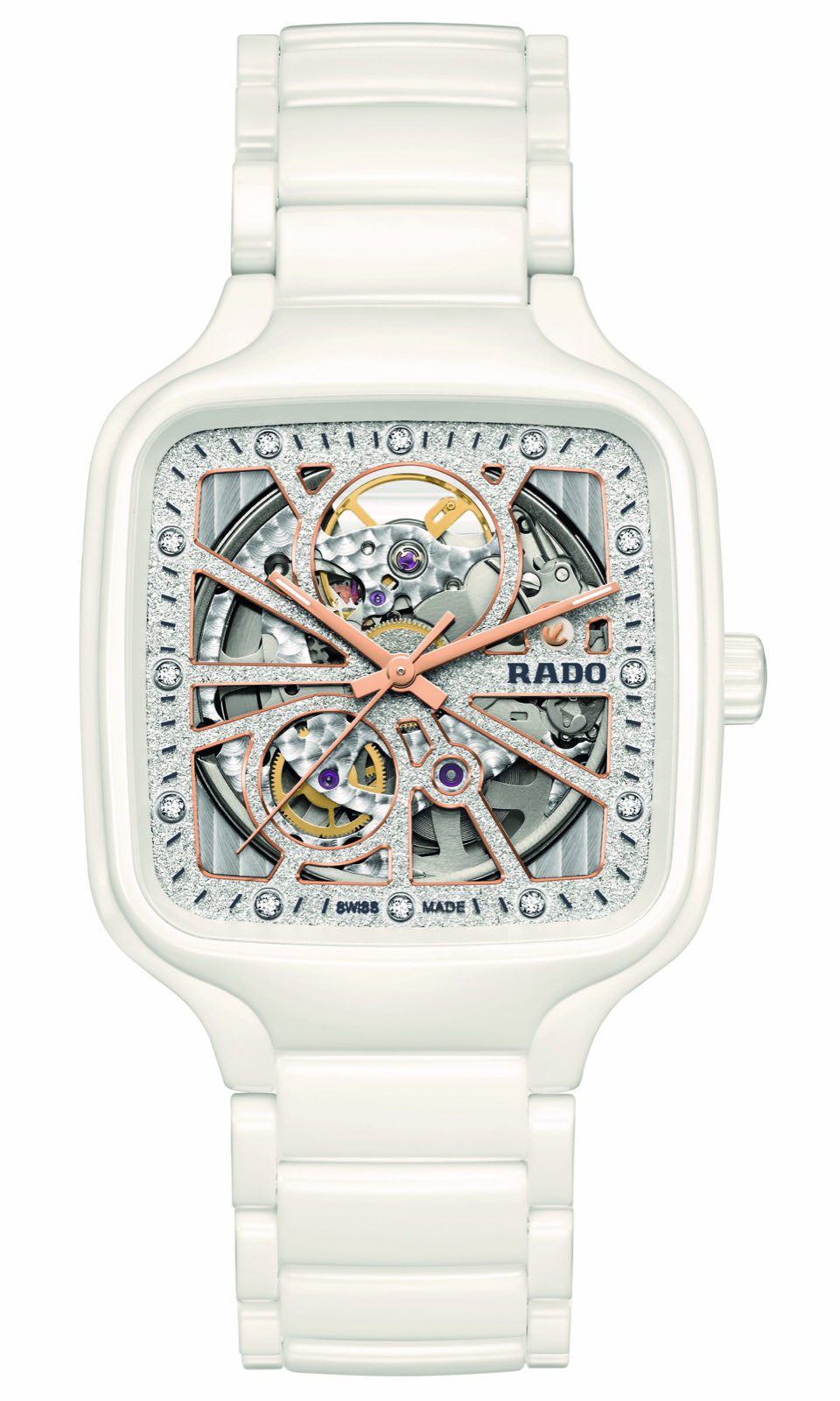 Rado True Square Open Heart diamantes-006