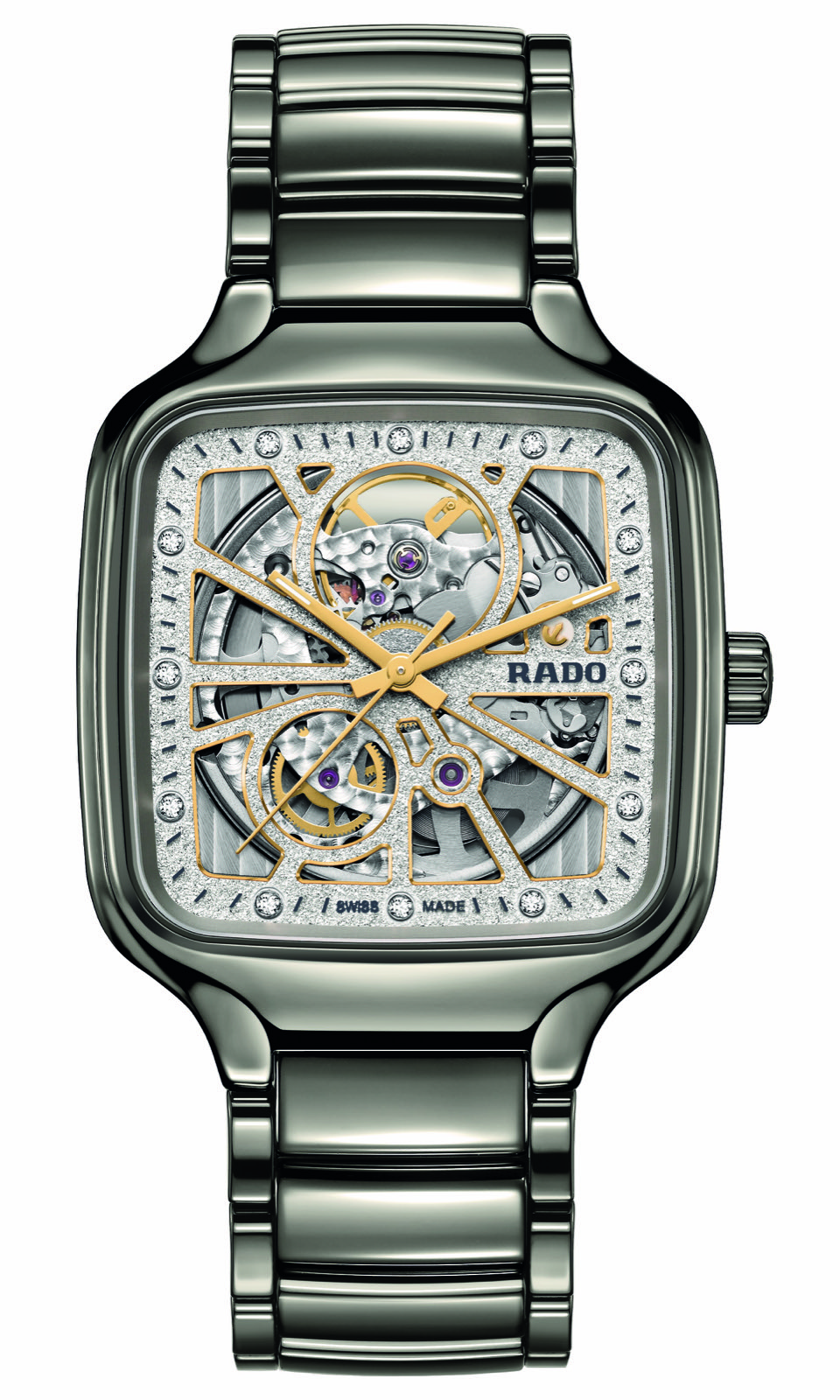 Rado True Square Open Heart diamantes-009