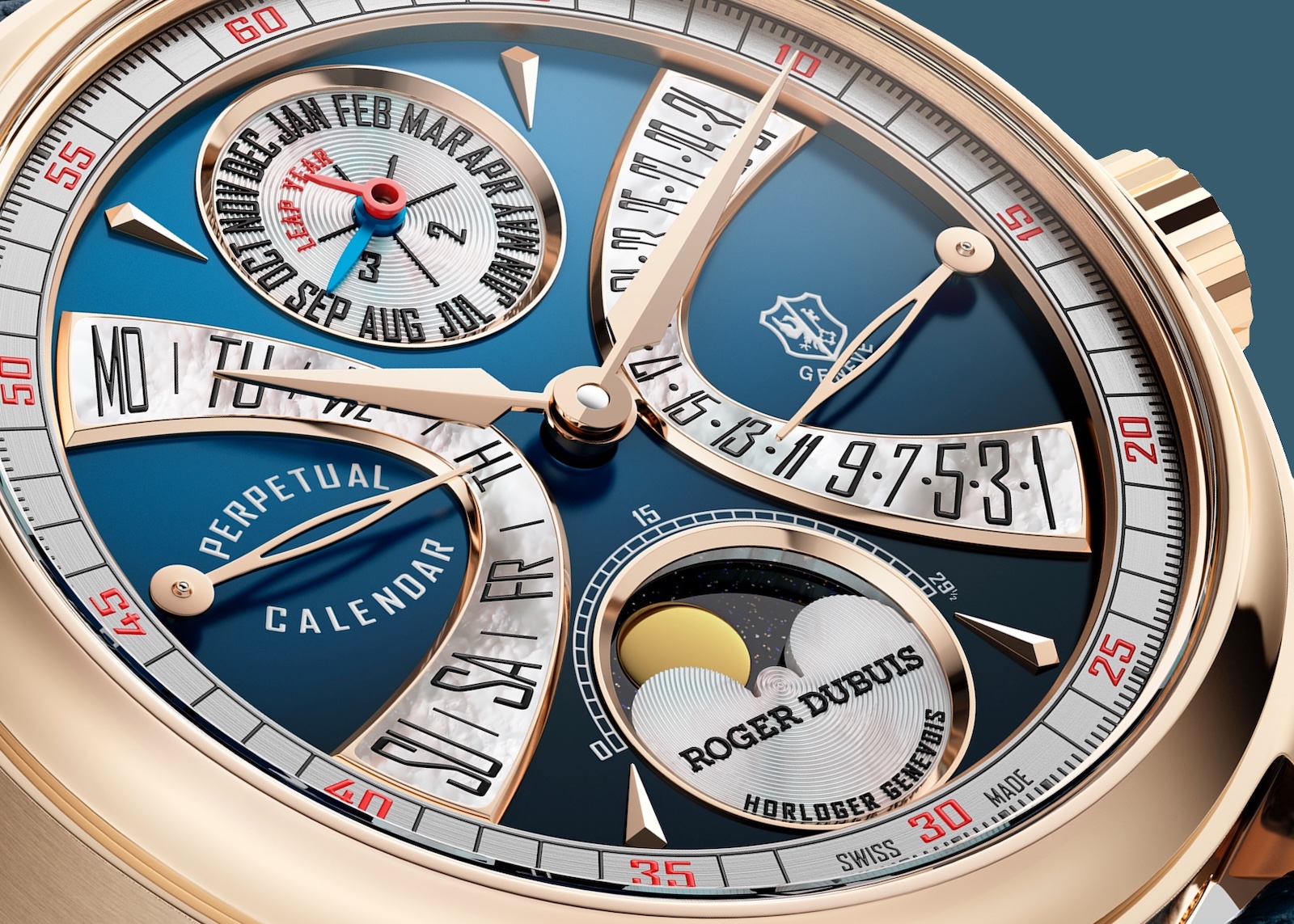 Roger Dubuis Hommage La Placide - dial