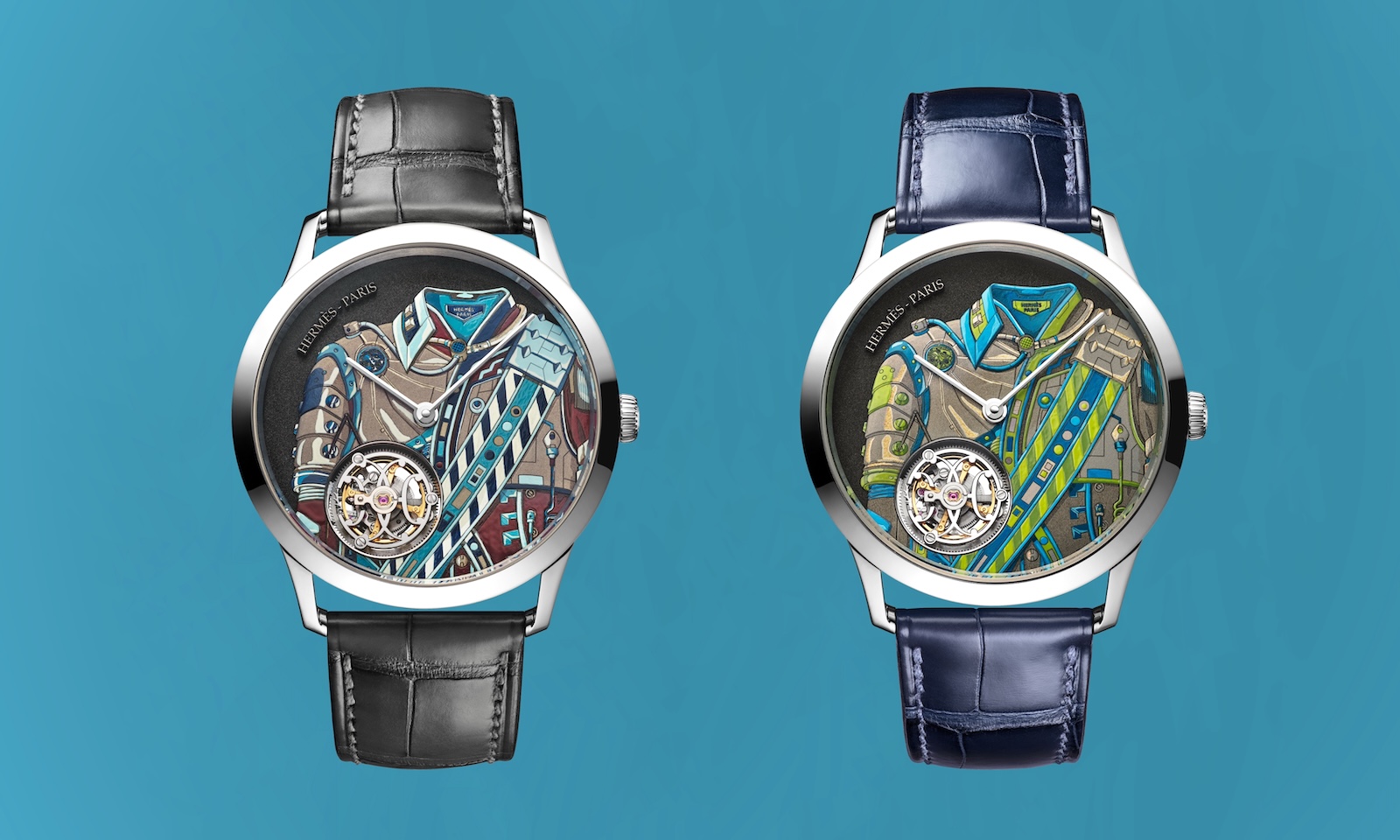 Slim d'Hermès Neo Brandebourgs - duo