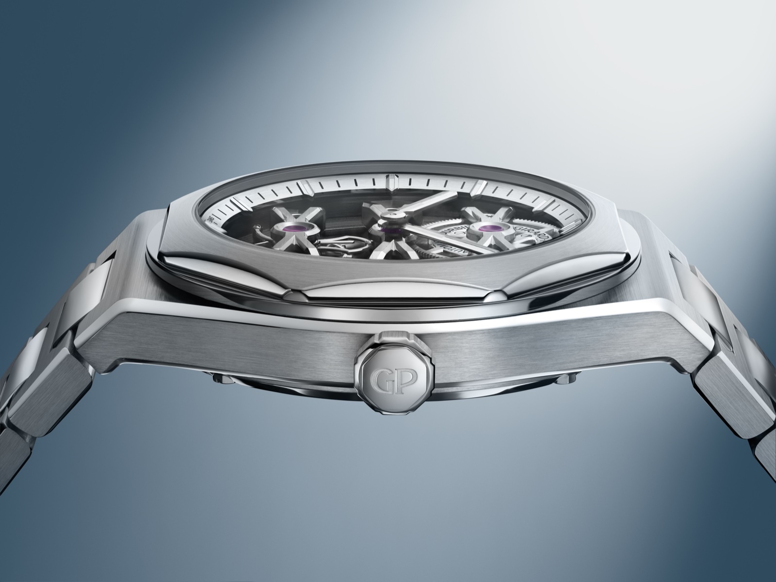 Girard-Perregaux Laureato Three Gold Bridges_21