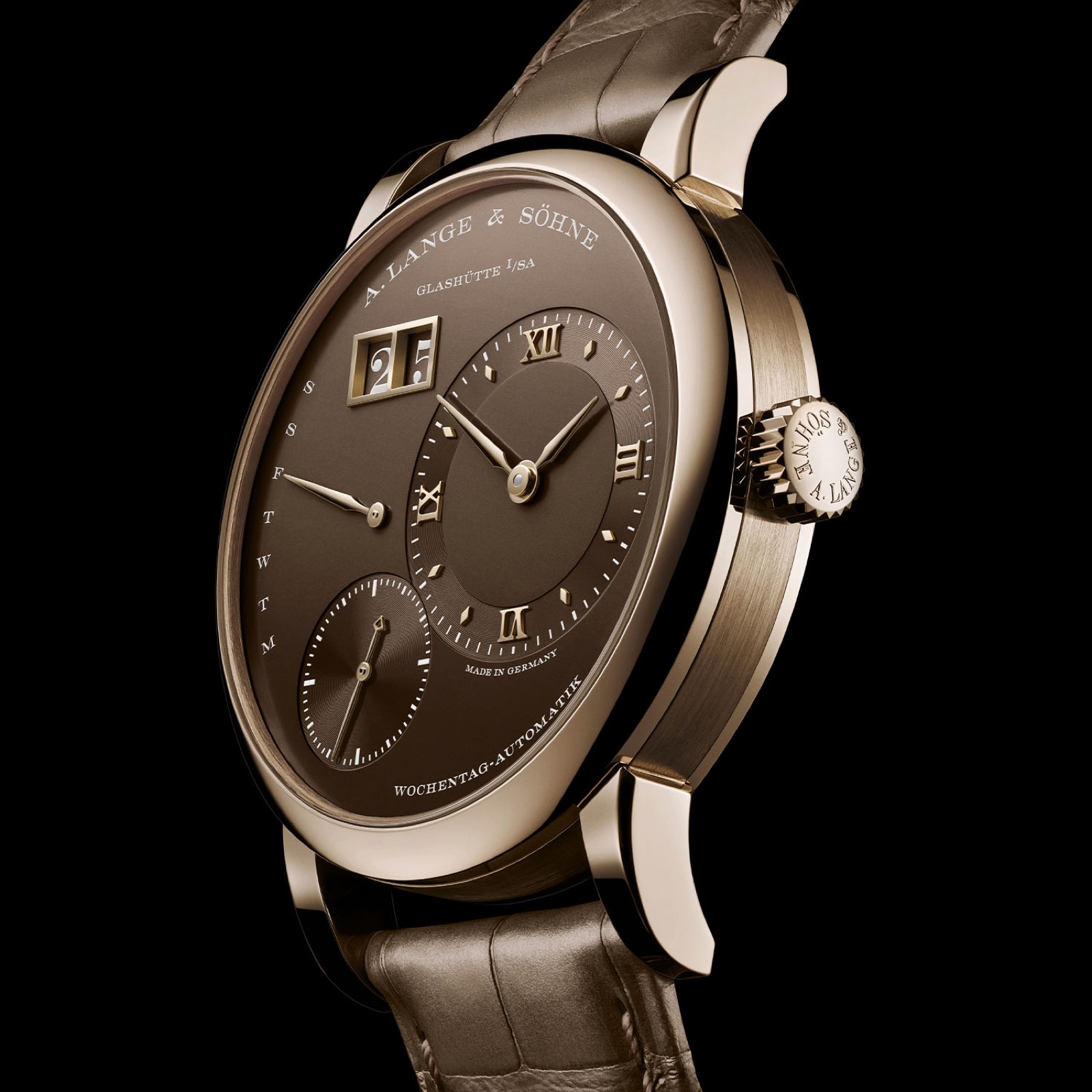 A. Lange & Söhne Lange 1 Daymatic Honeygold-001