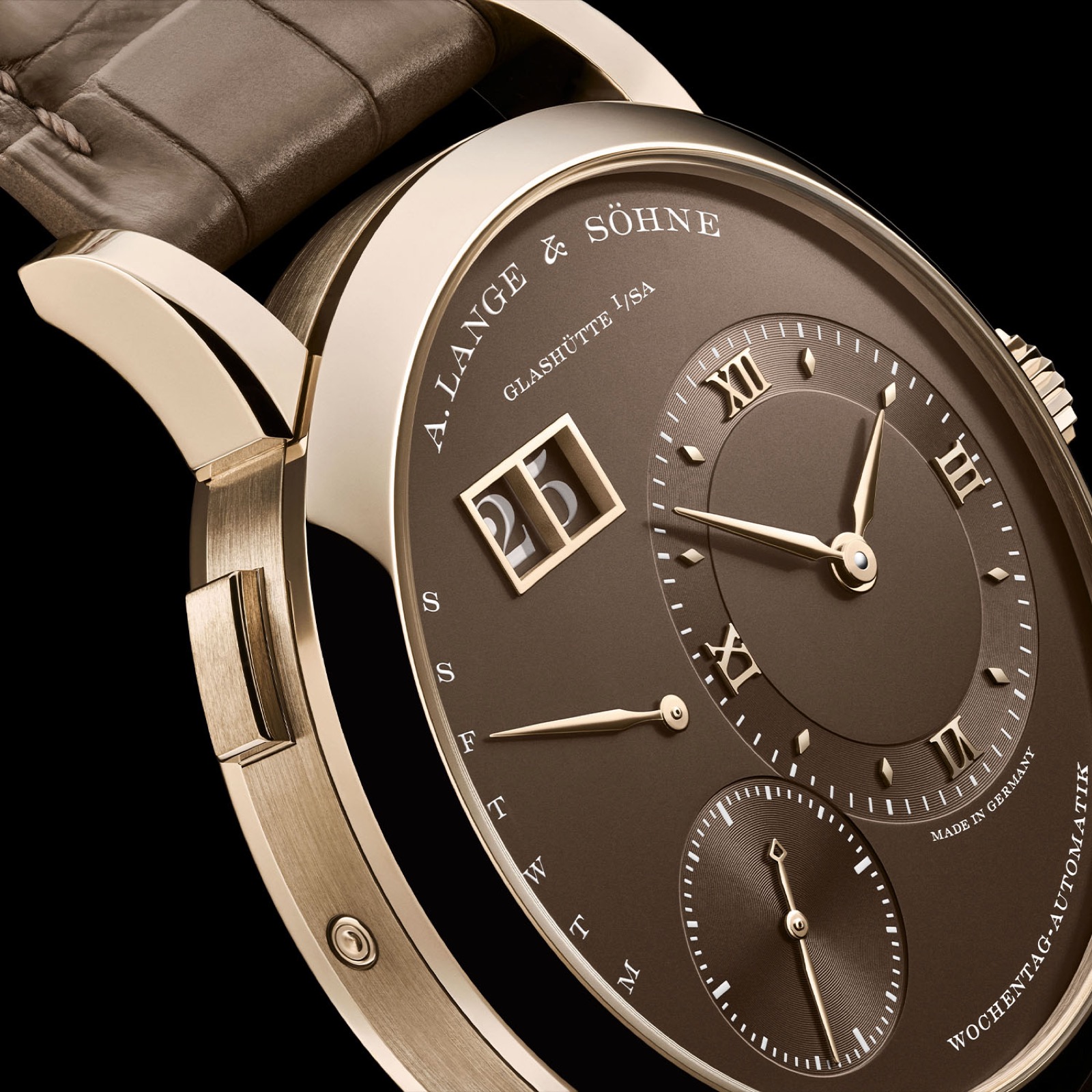A. Lange & Söhne Lange 1 Daymatic Honeygold-002